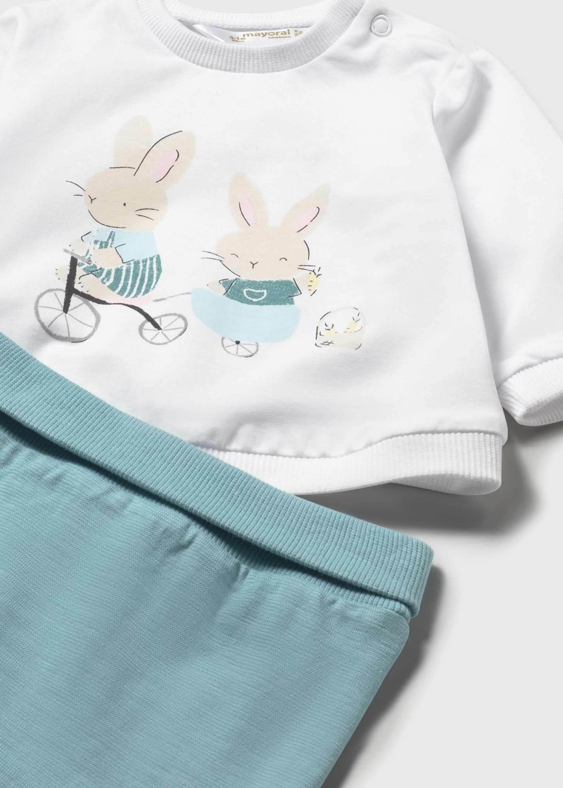 Long sleeve leg warmer set newborn