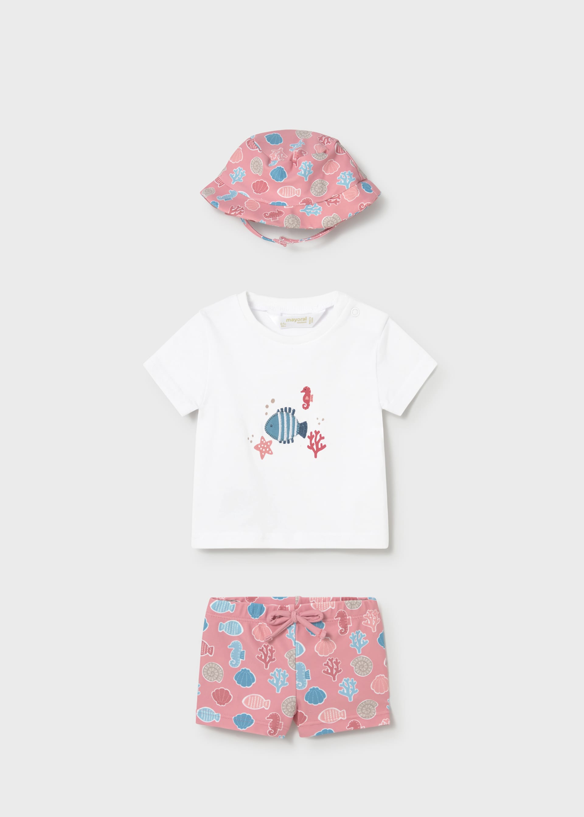 Newborn Boy 3-Piece Swim Set