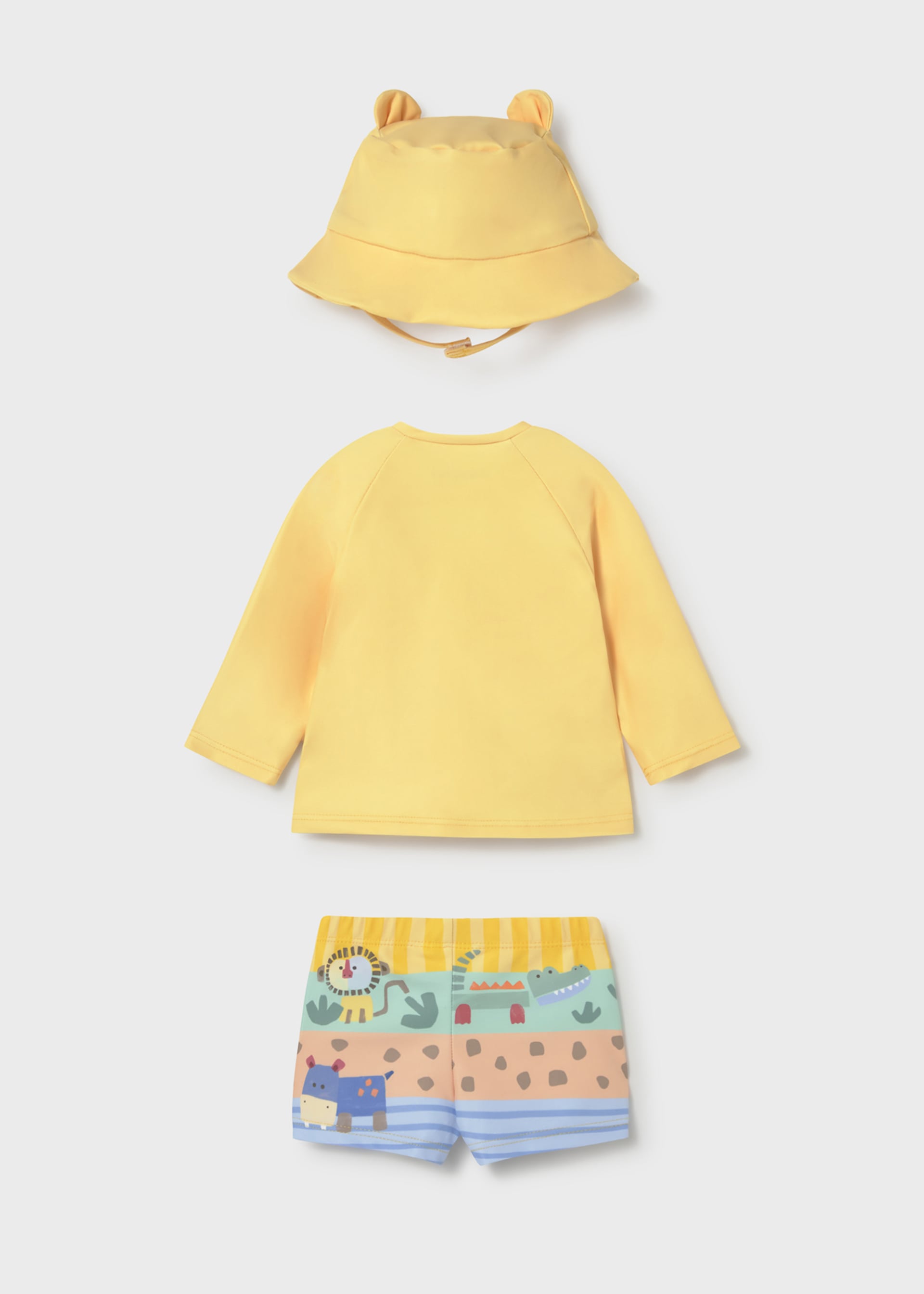 Ensemble 3 pièces maillot de bain nouveau-né