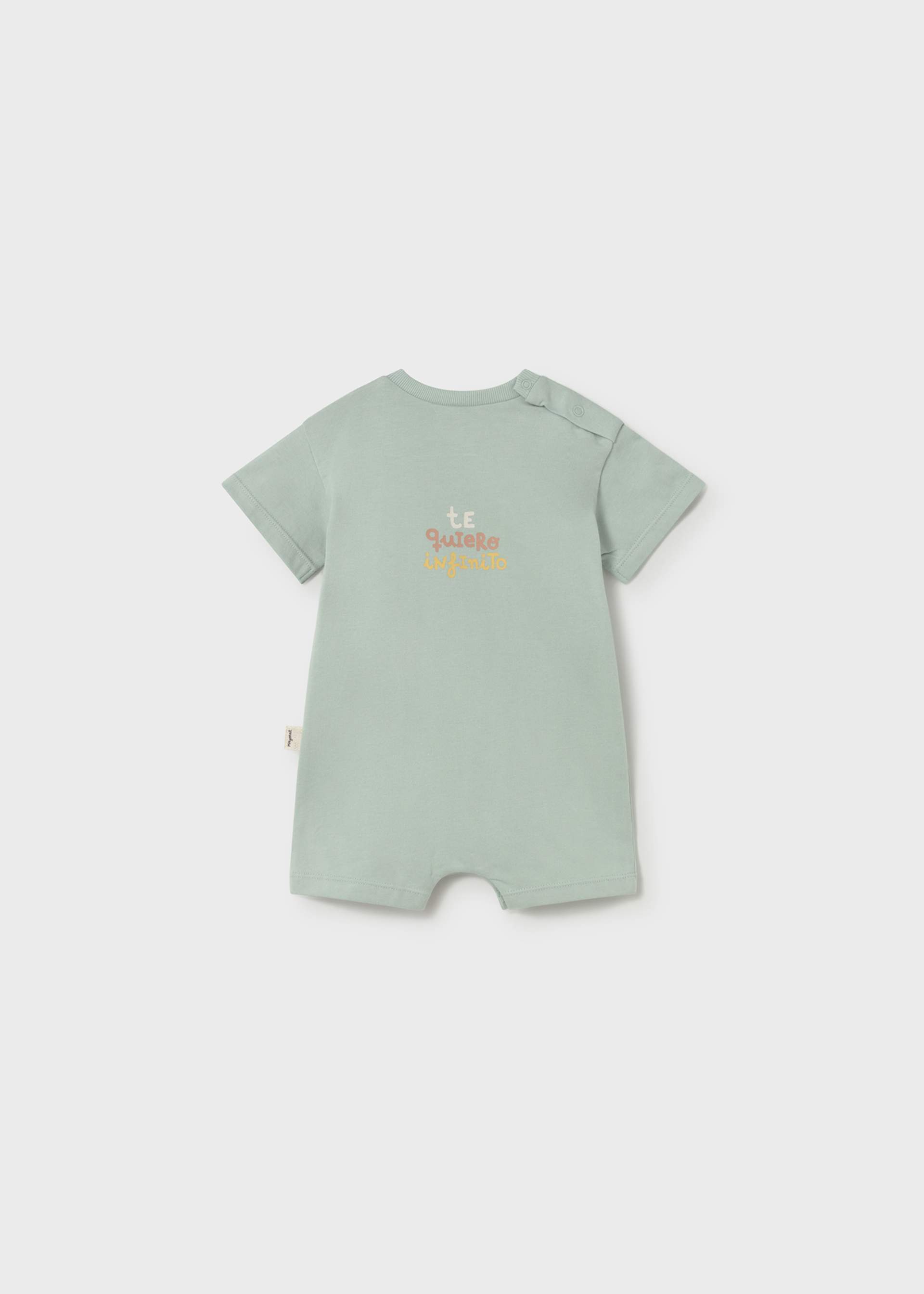 Newborn knit baby grow