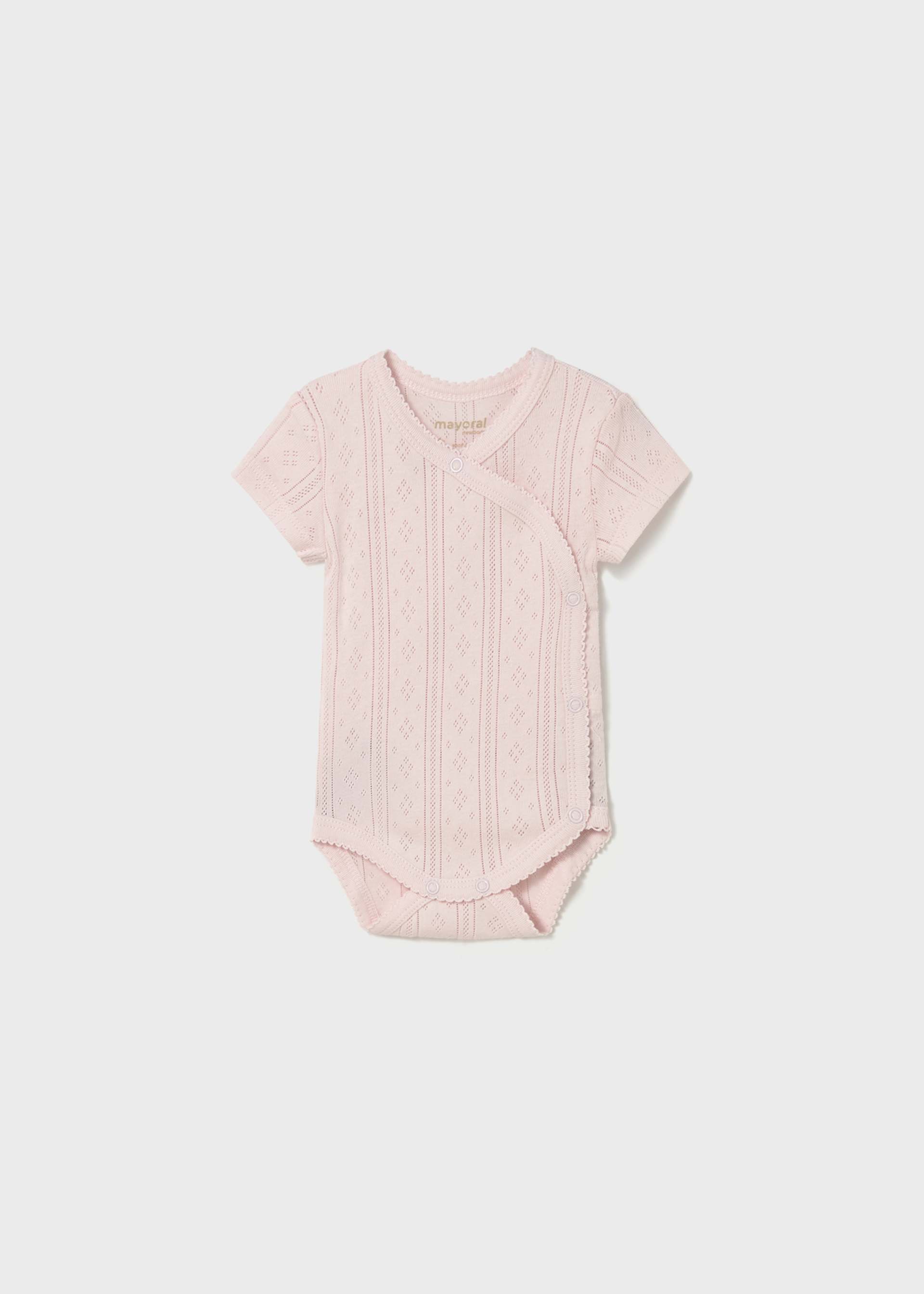Newborn Girl Openwork Bodysuit