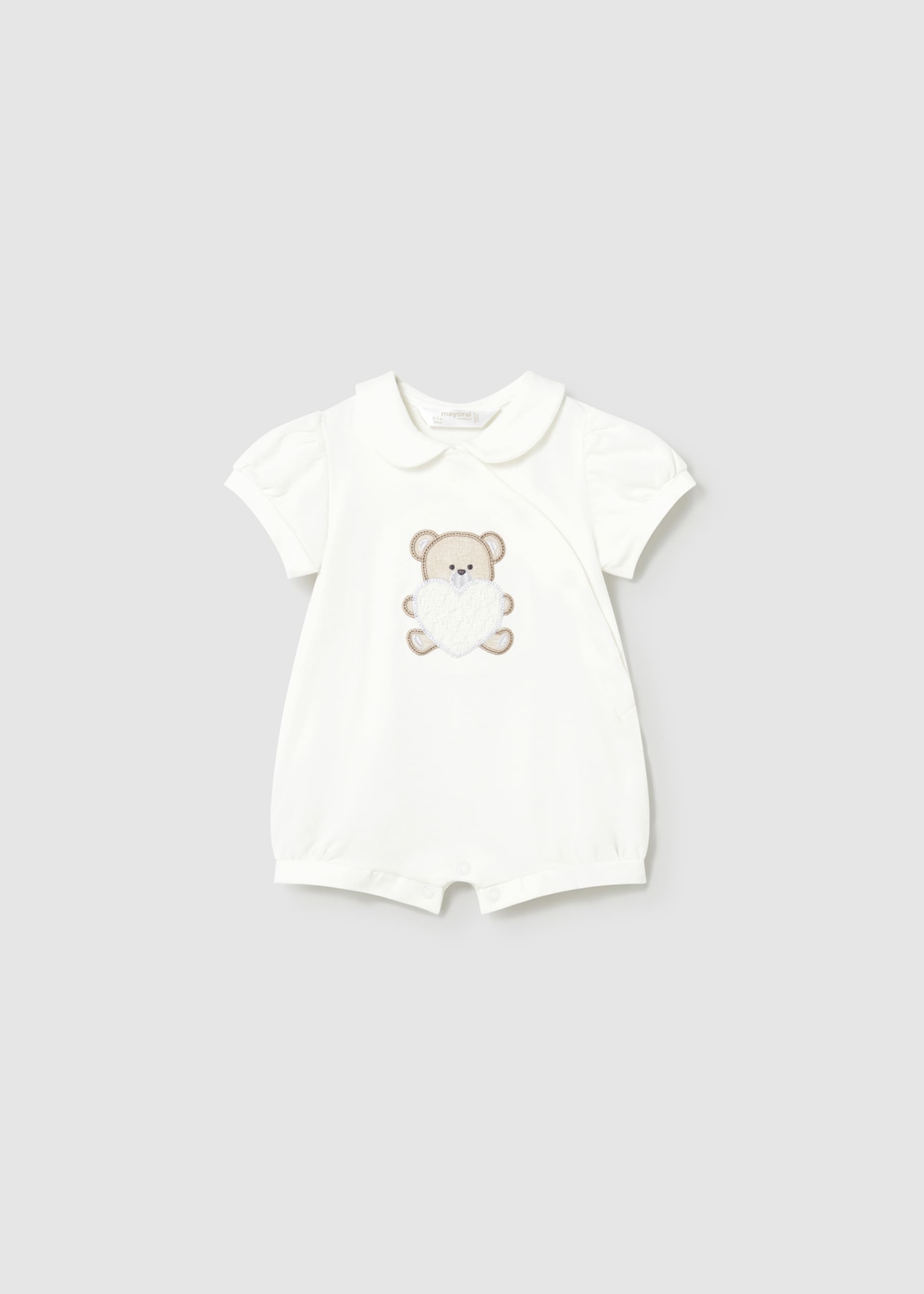 2-piece embroidered romper newborn