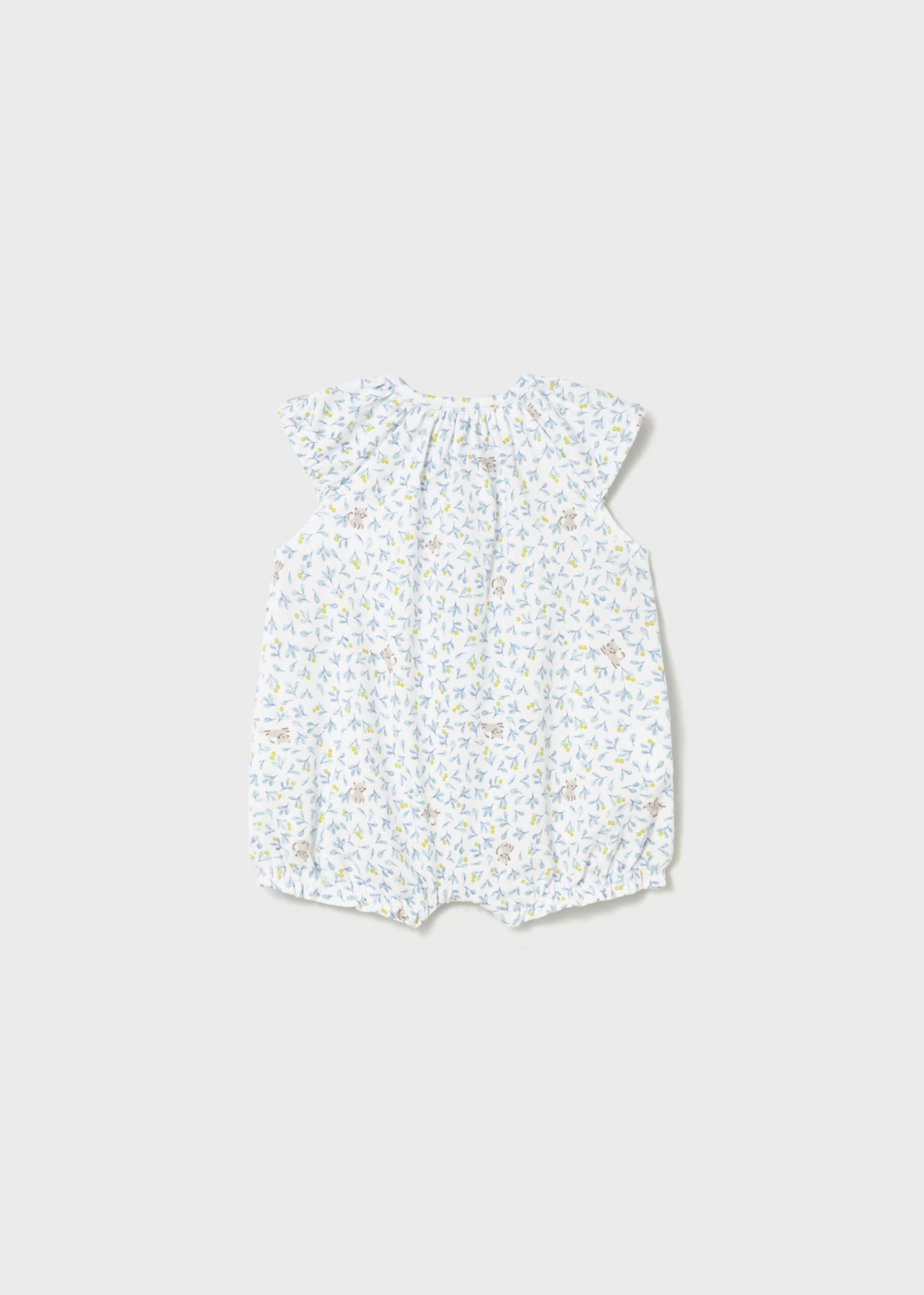 Pijama estampado recién nacida