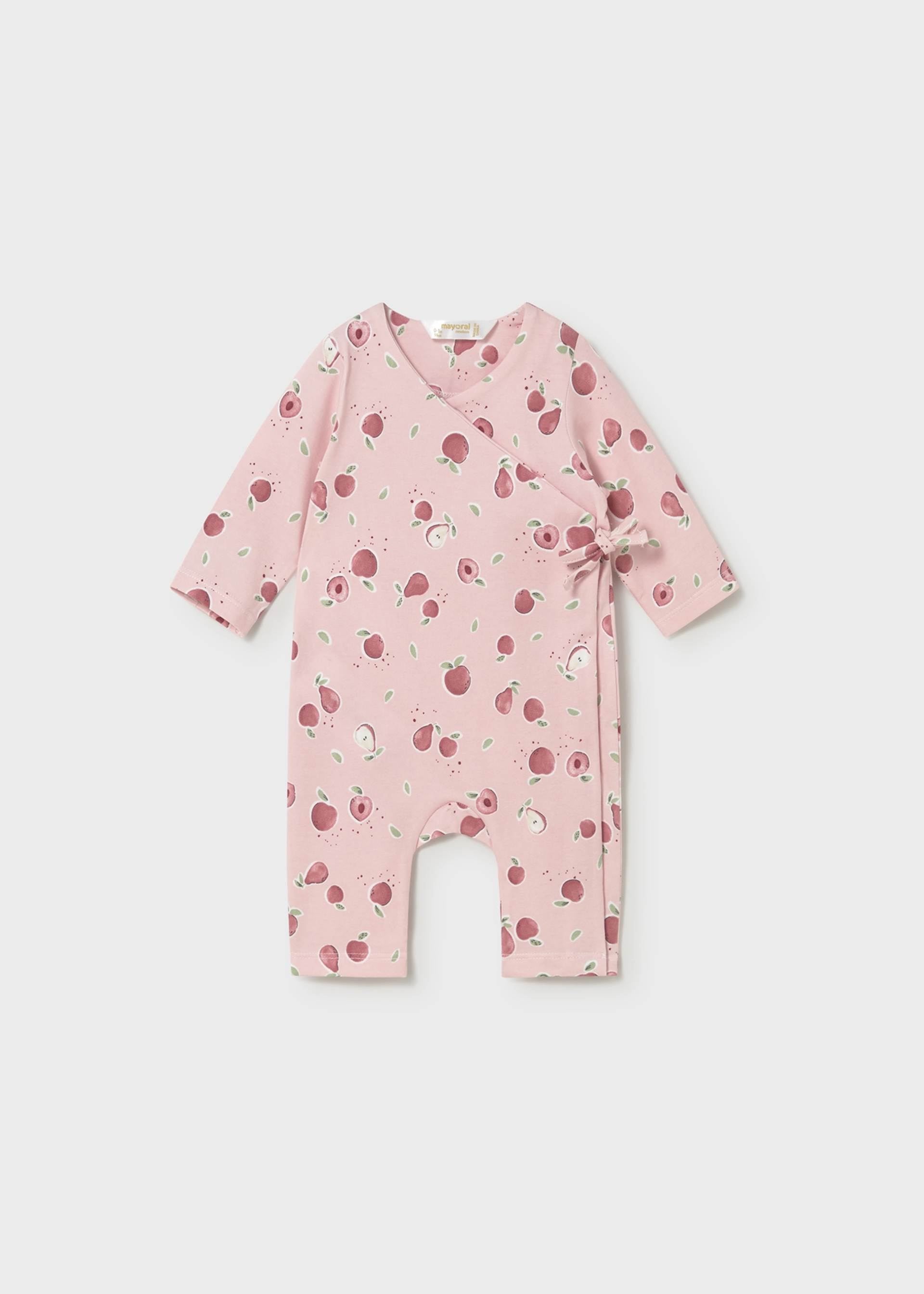 Pijama estampado recém nascida