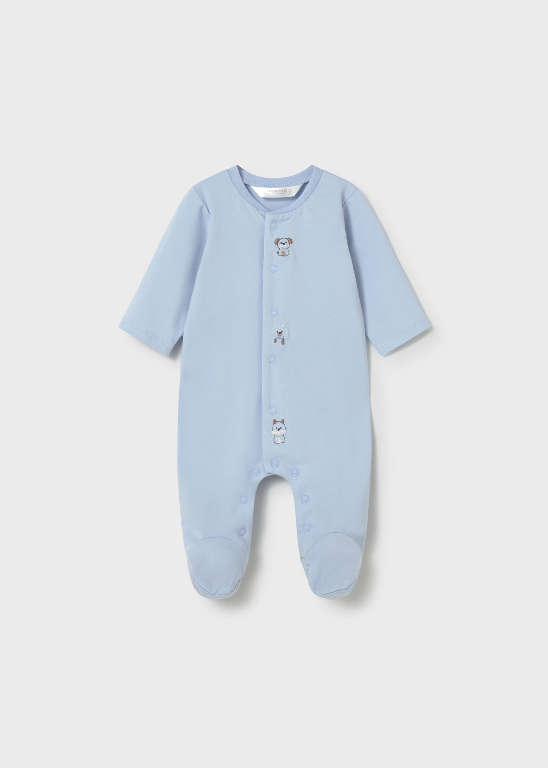 2-piece long-sleeved romper newborn