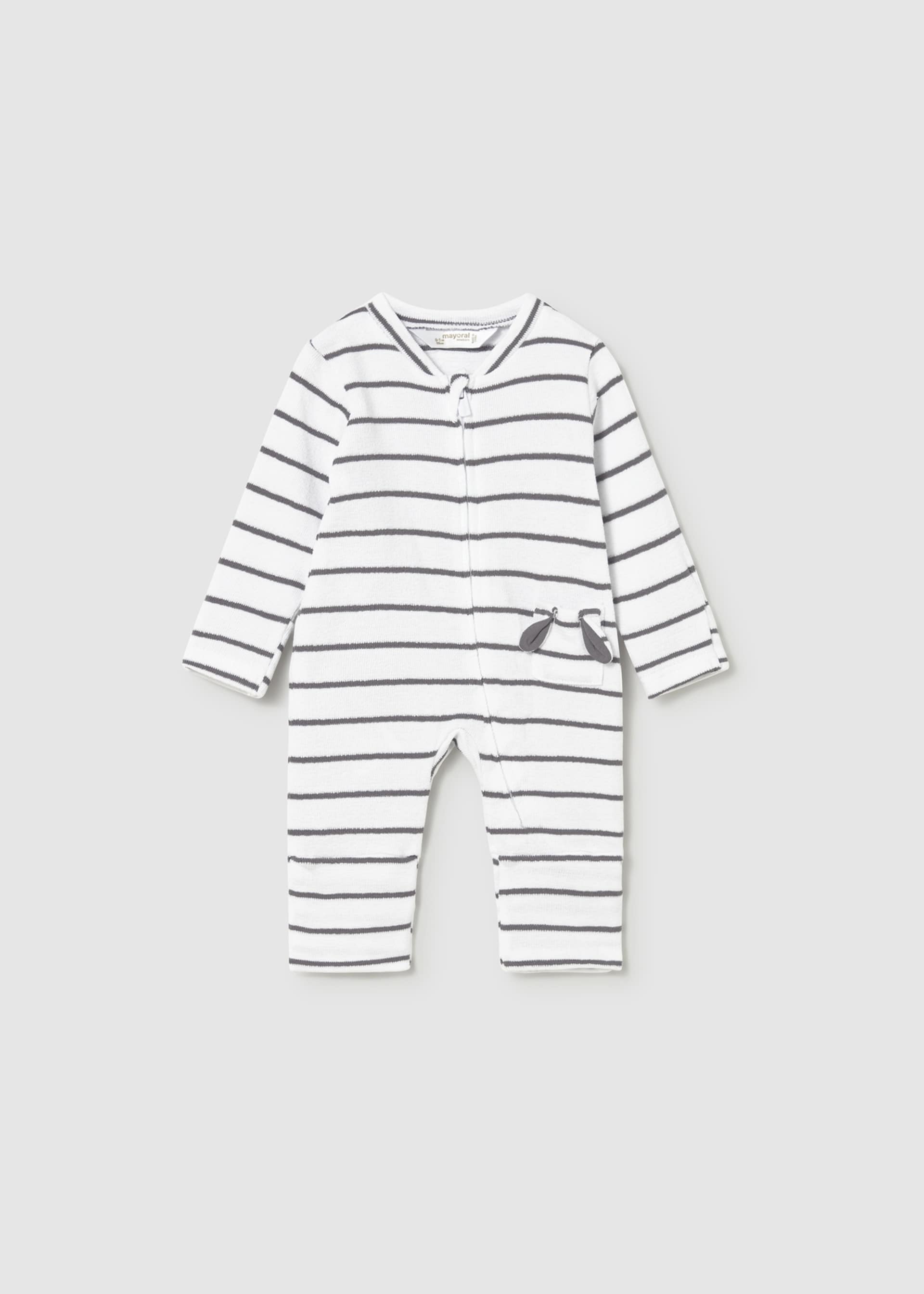 Pyjama long rayé nouveau-né