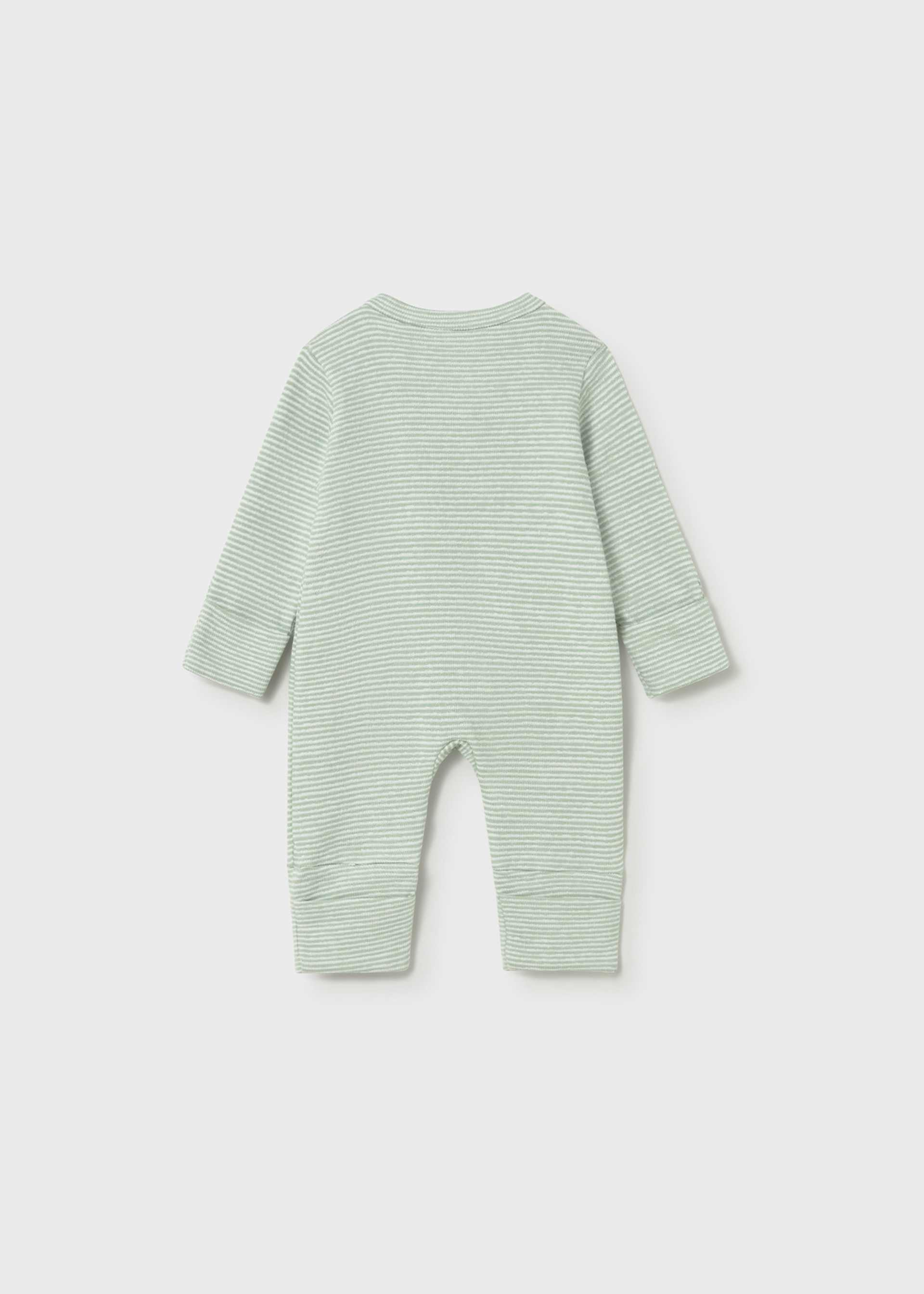 Babygrow comprido riscas recém nascido