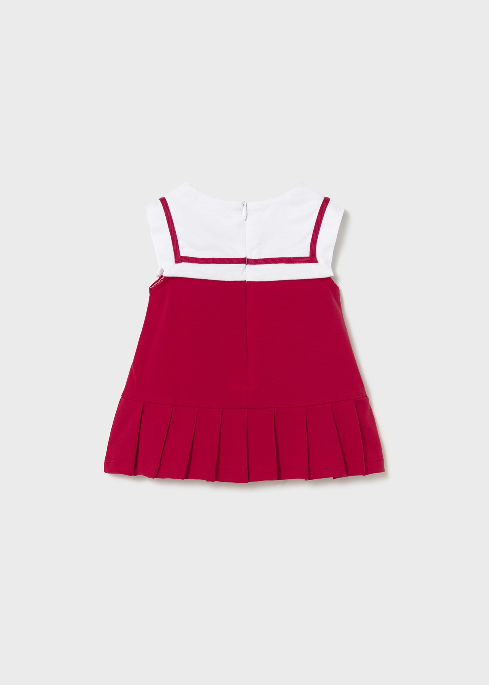 Combination knit dress newborn