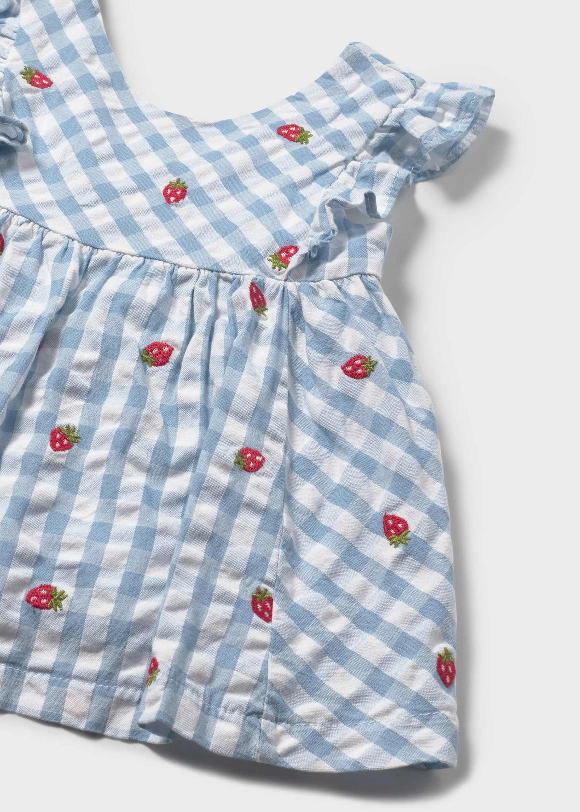 Robe avec bloomer nouveau-né