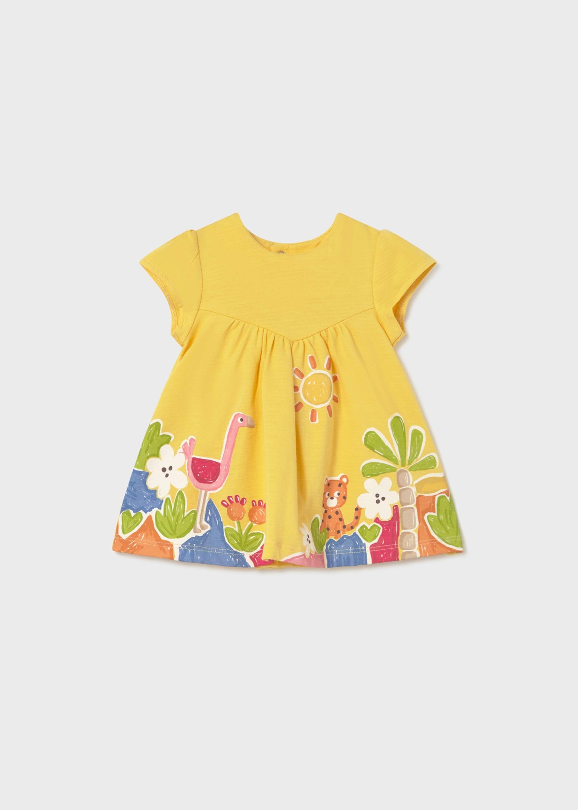 Newborn Girl Knit Dress