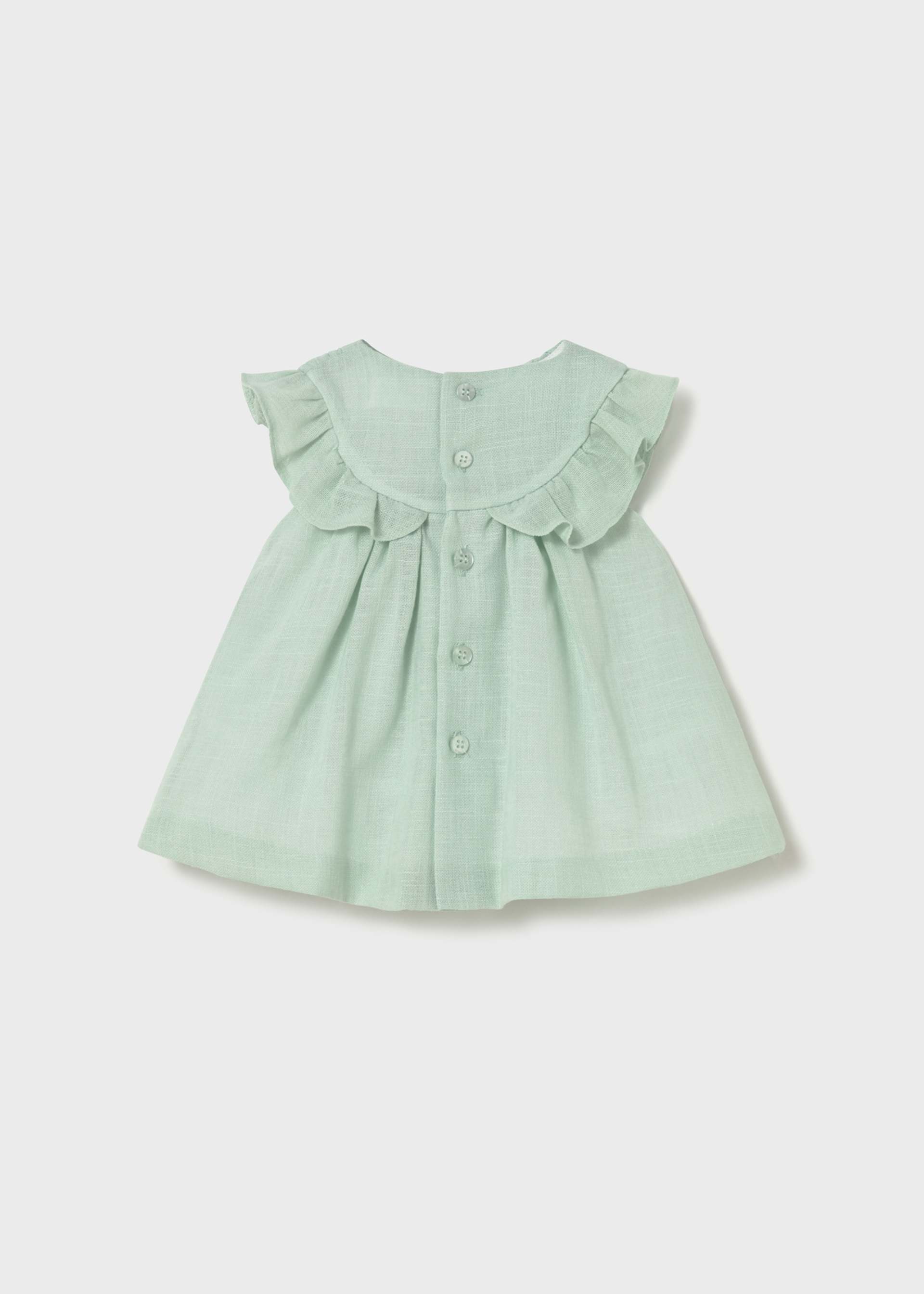 Vestito nido d'ape neonata