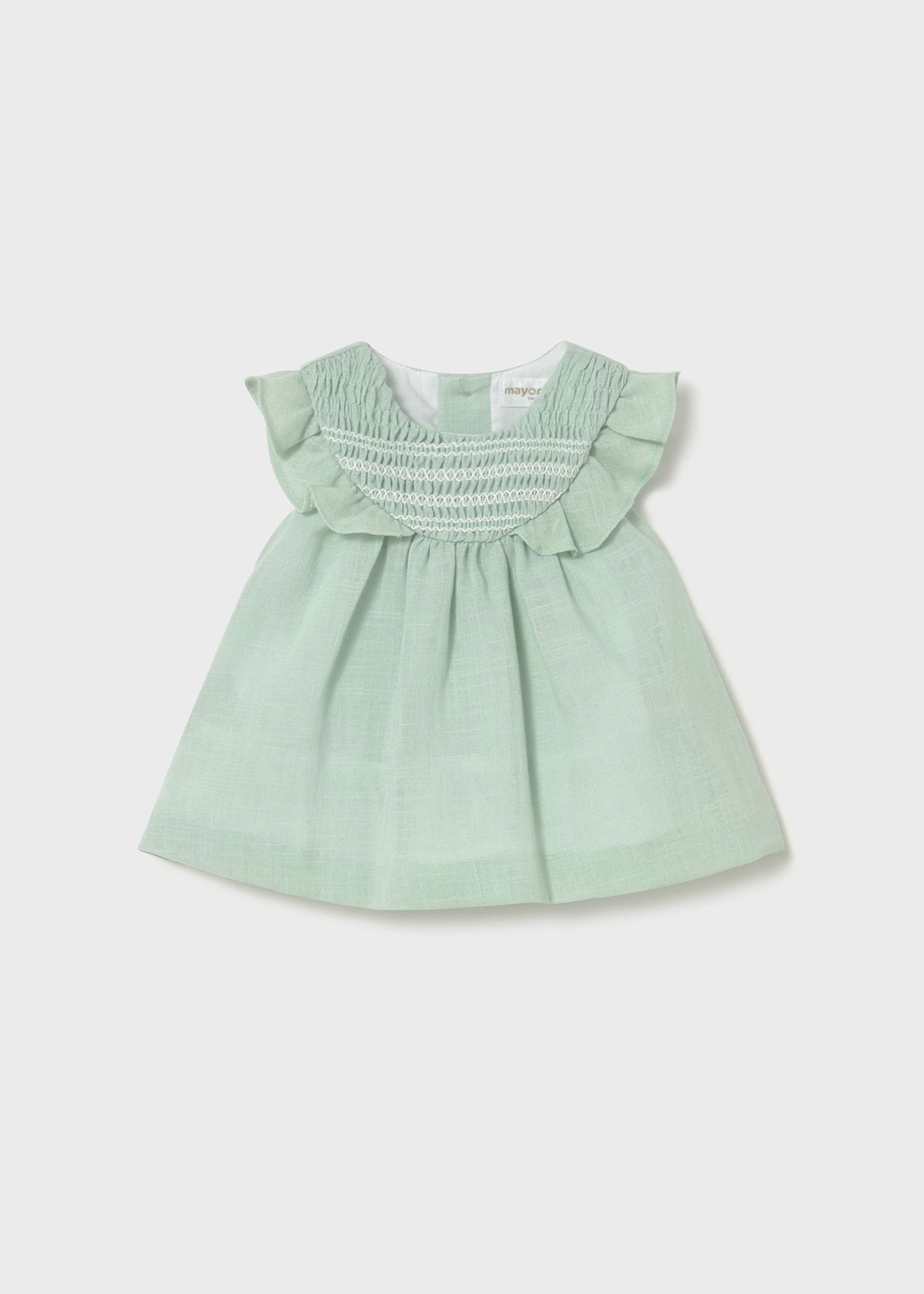 Vestito nido d'ape neonata