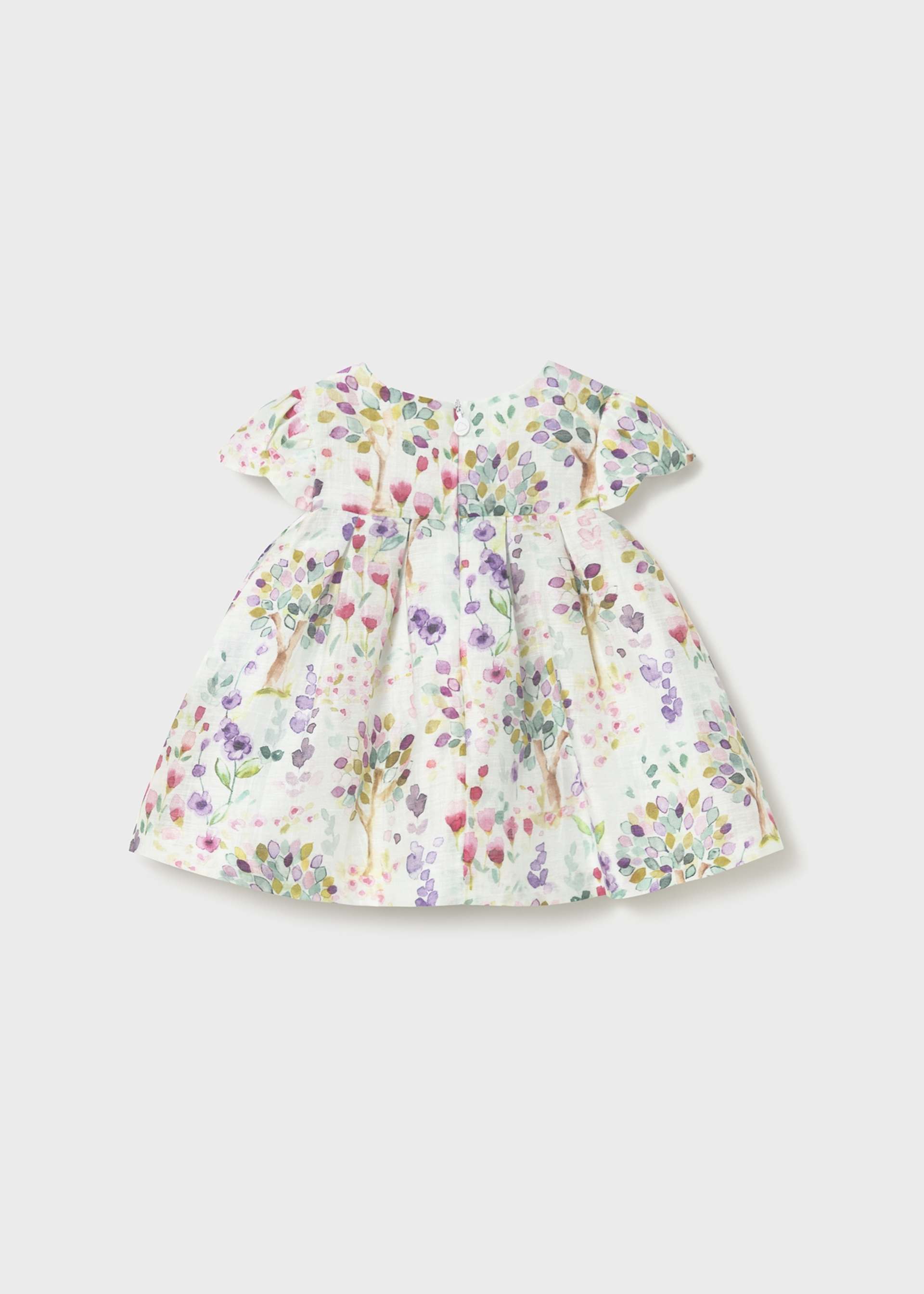 Newborn Girl Printed Dress