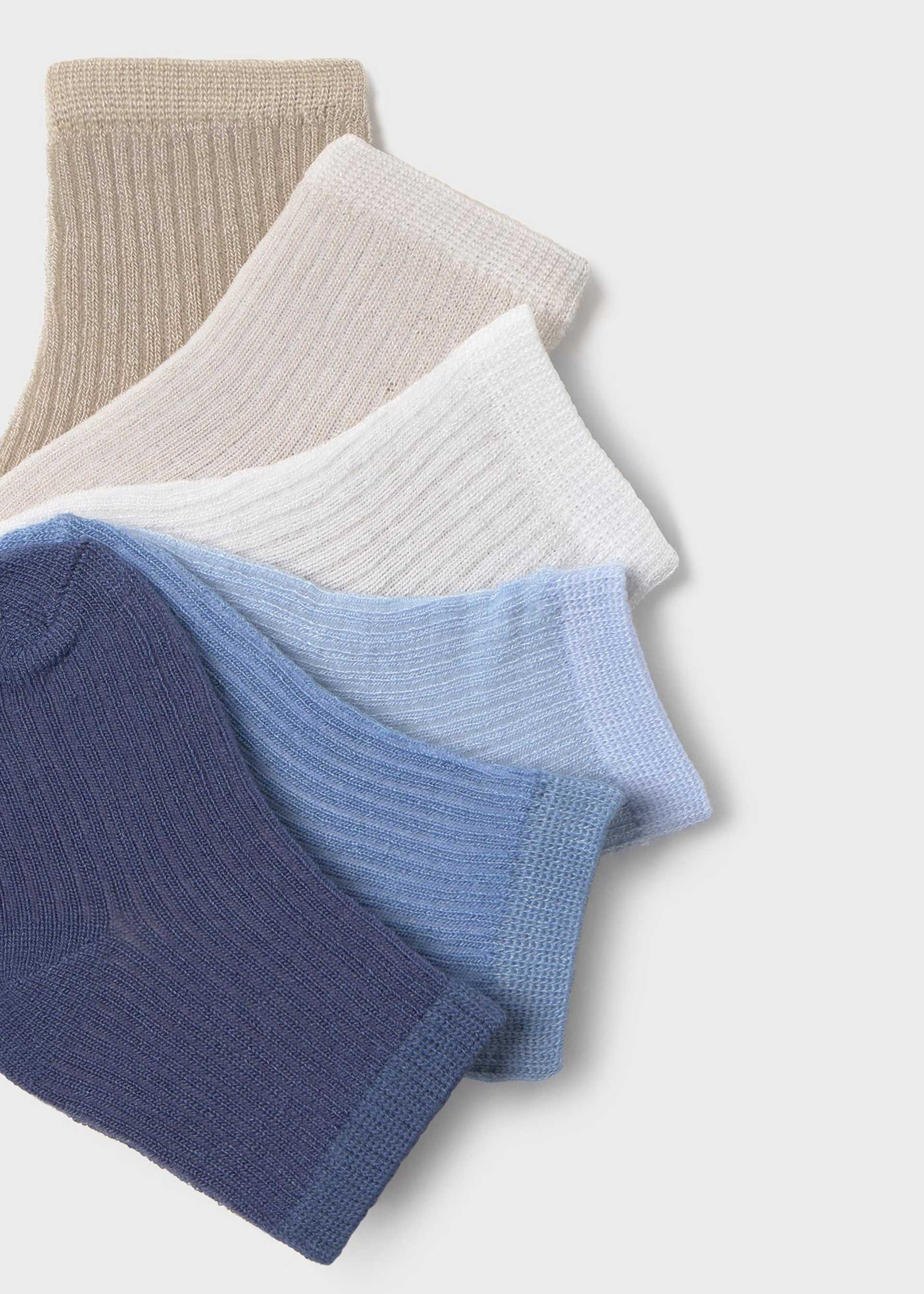 Set of 6 newborn socks