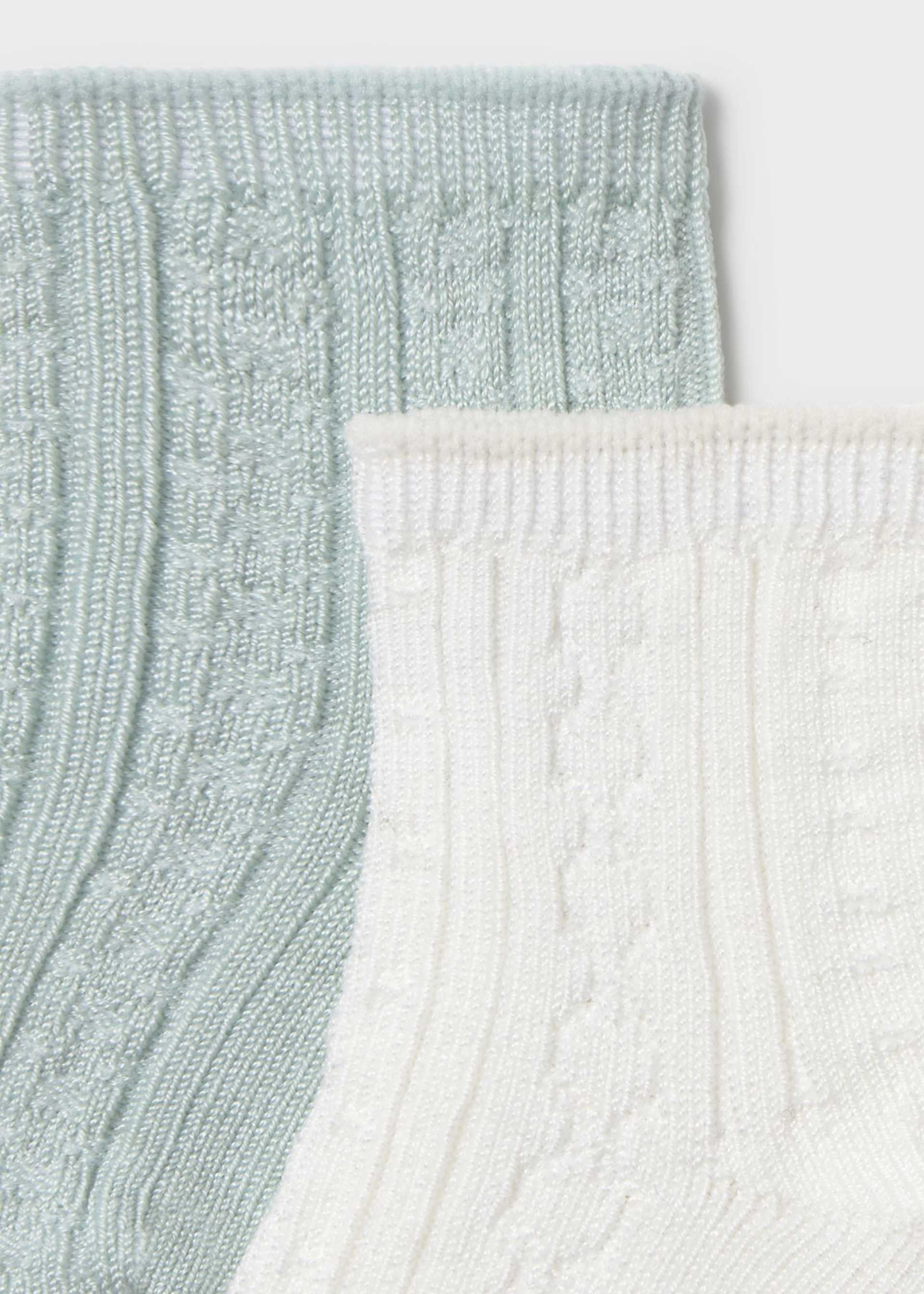 Lot 2 chaussettes habillés nouveau-né