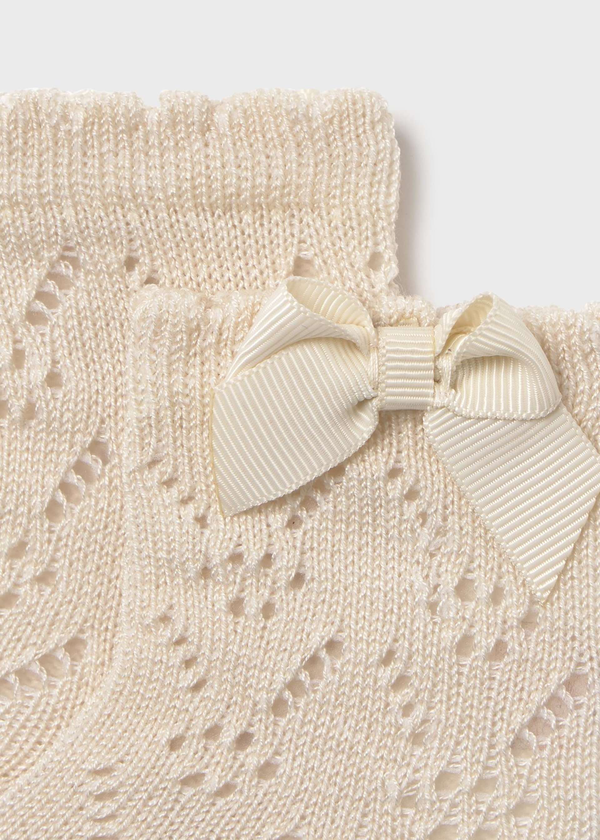 Newborn Girl Openwork Socks