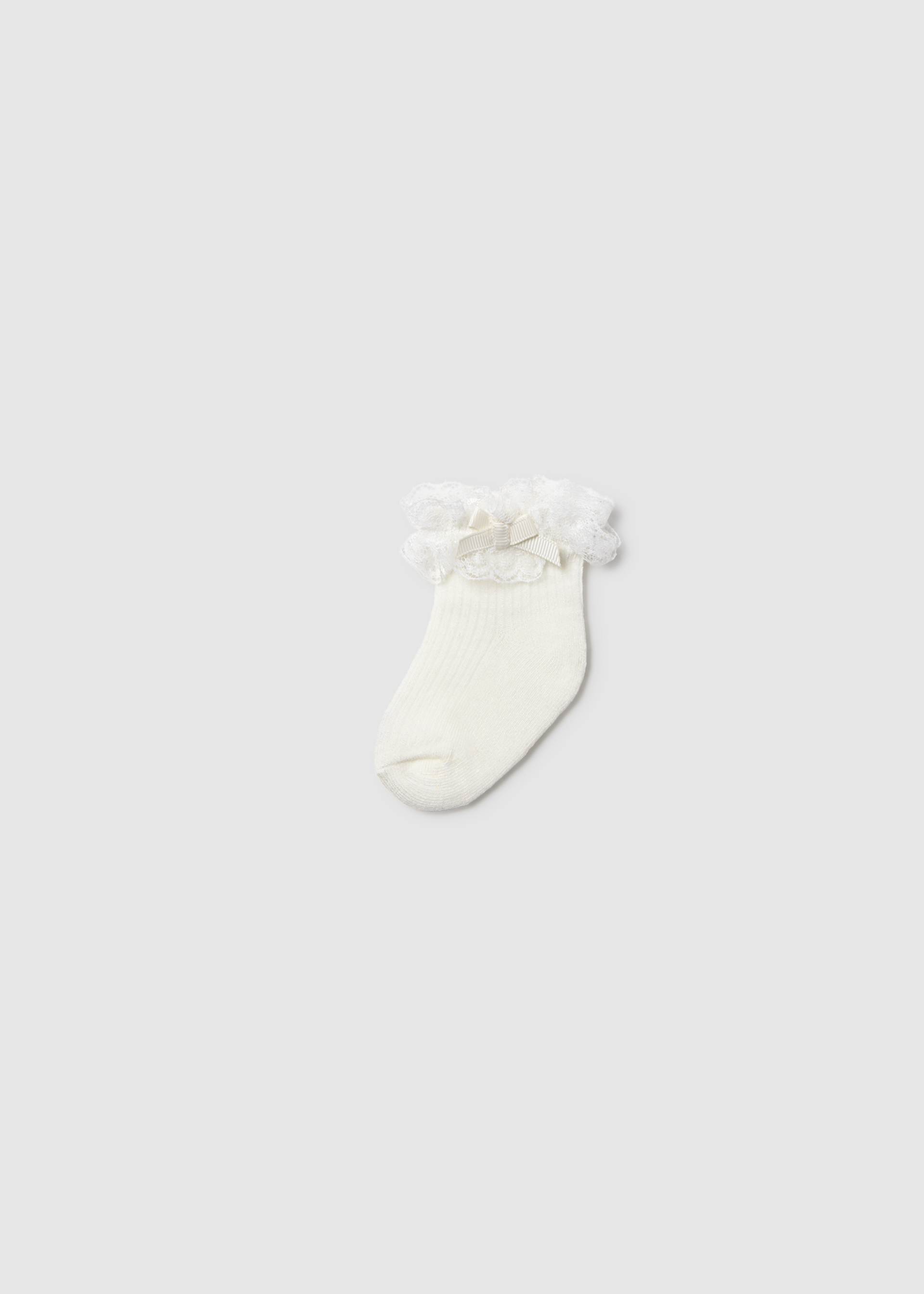 Newborn Ruffled Socks