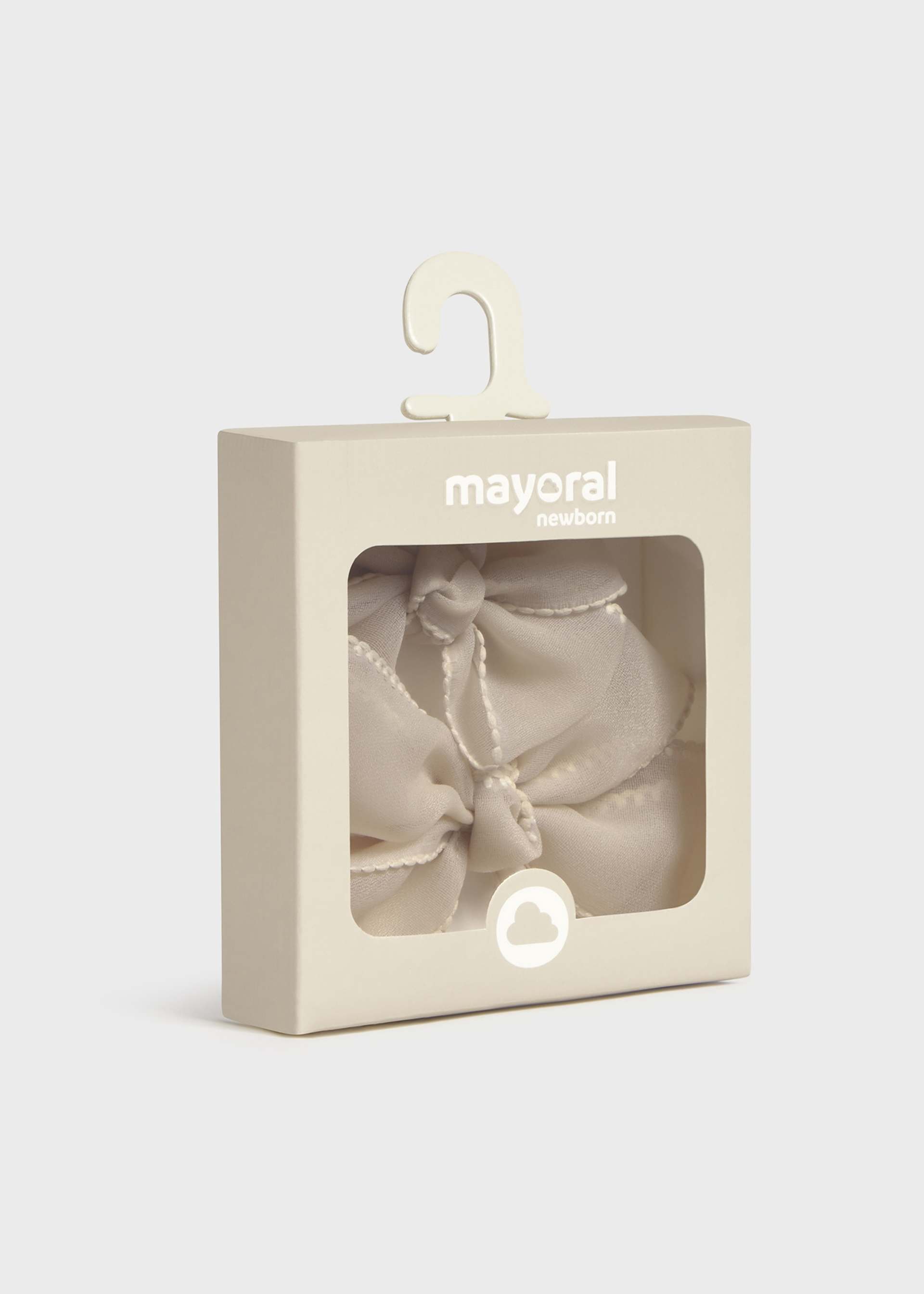 Fita elástica com pinça laço recém nascida