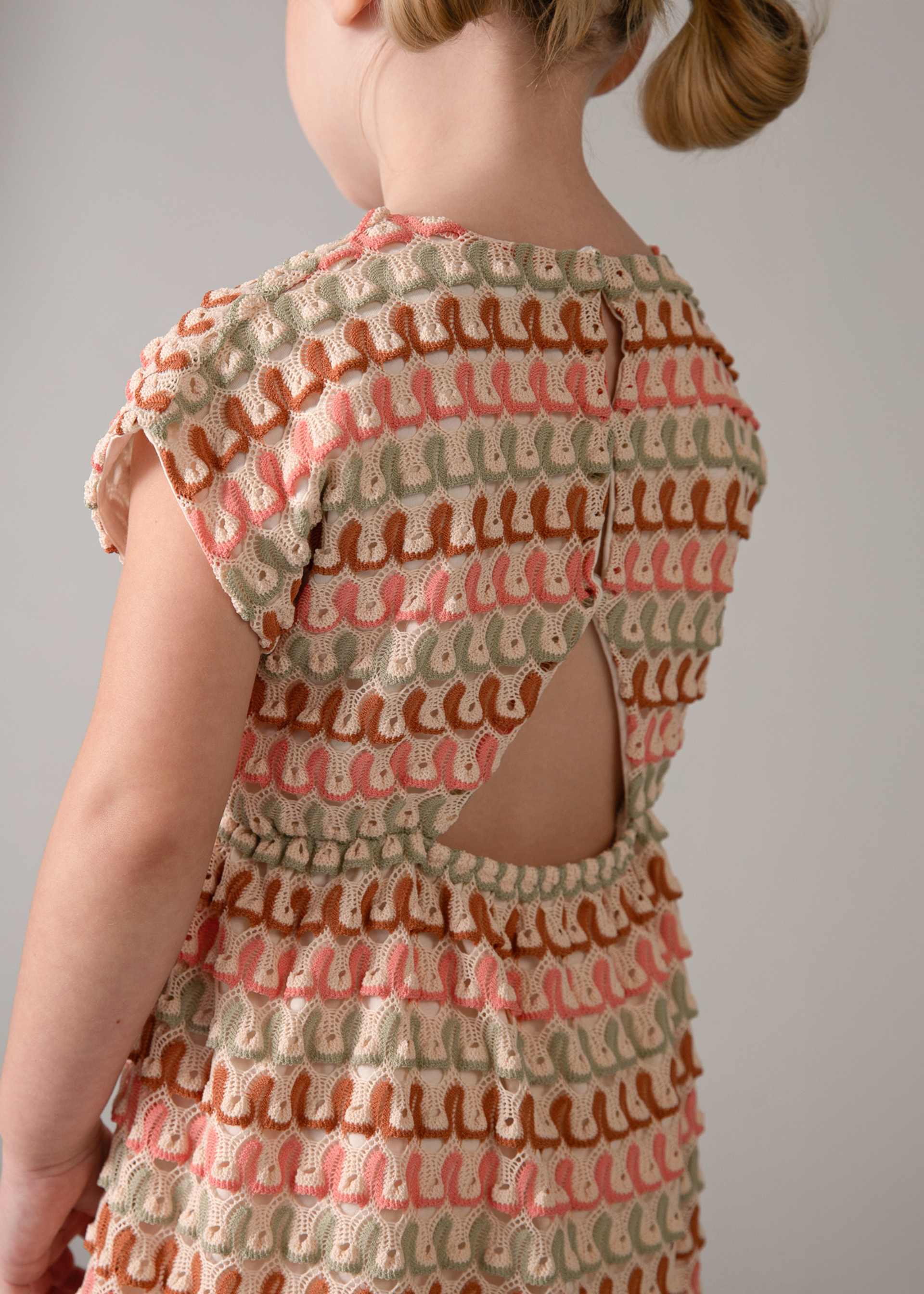 Kleid gemustert Mädchen