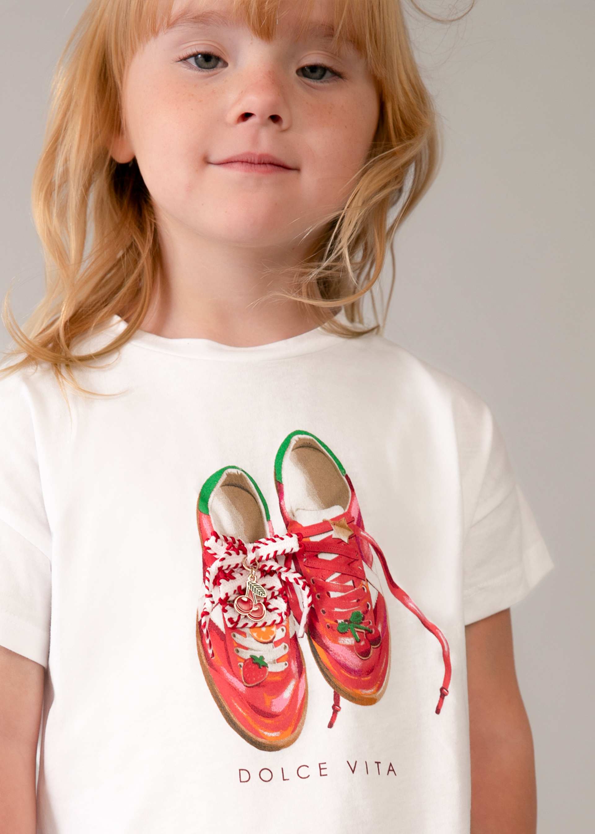 Completo leggings ciclista e maglietta bambina