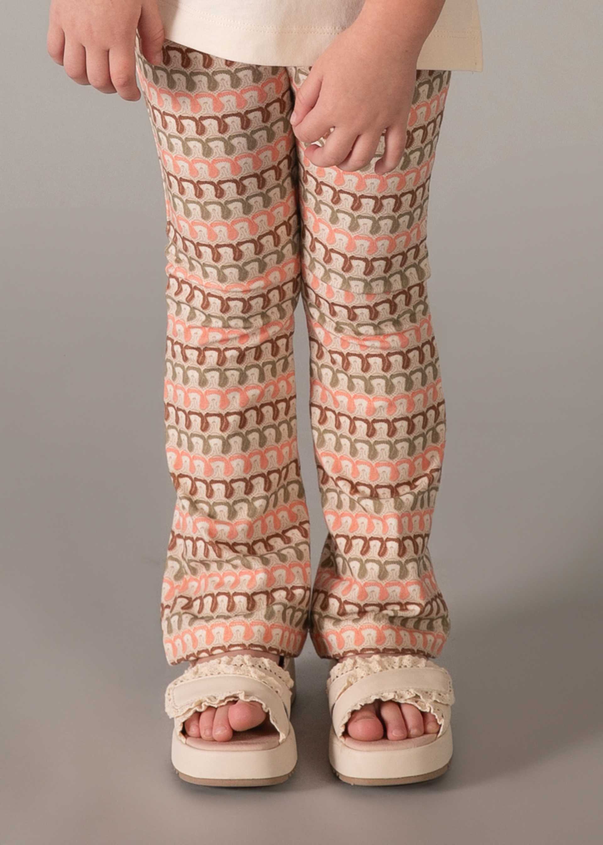 Girl Flare Leggings and T-shirt Set