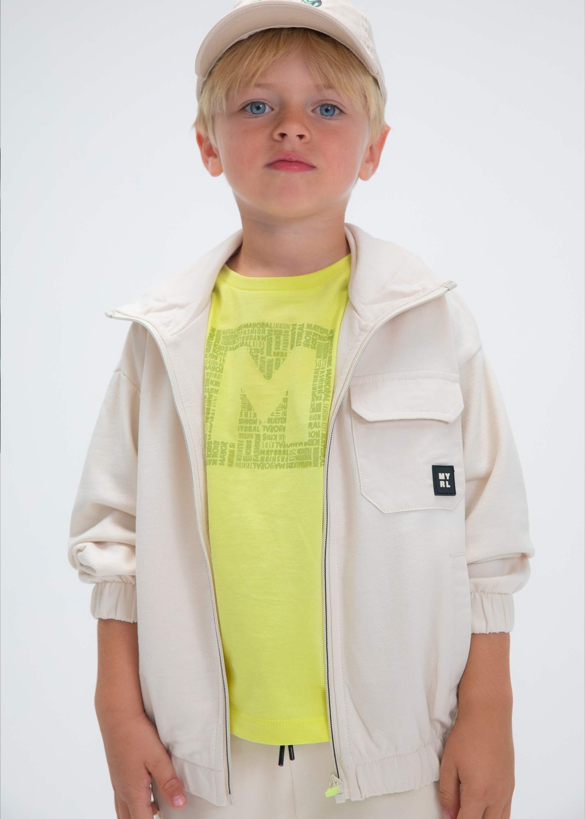 Sudadera cremallera niño