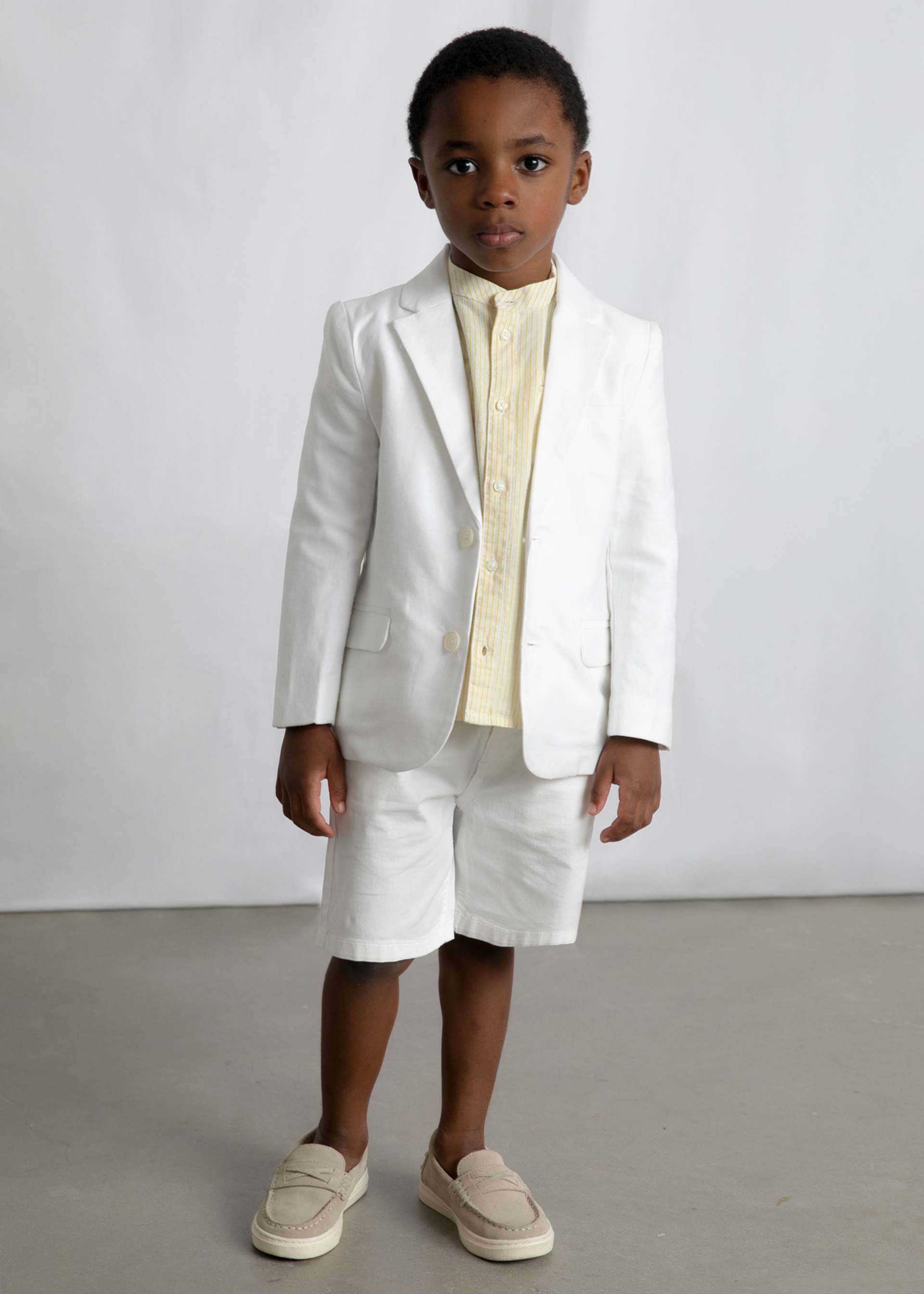 Veste avec lin garçon