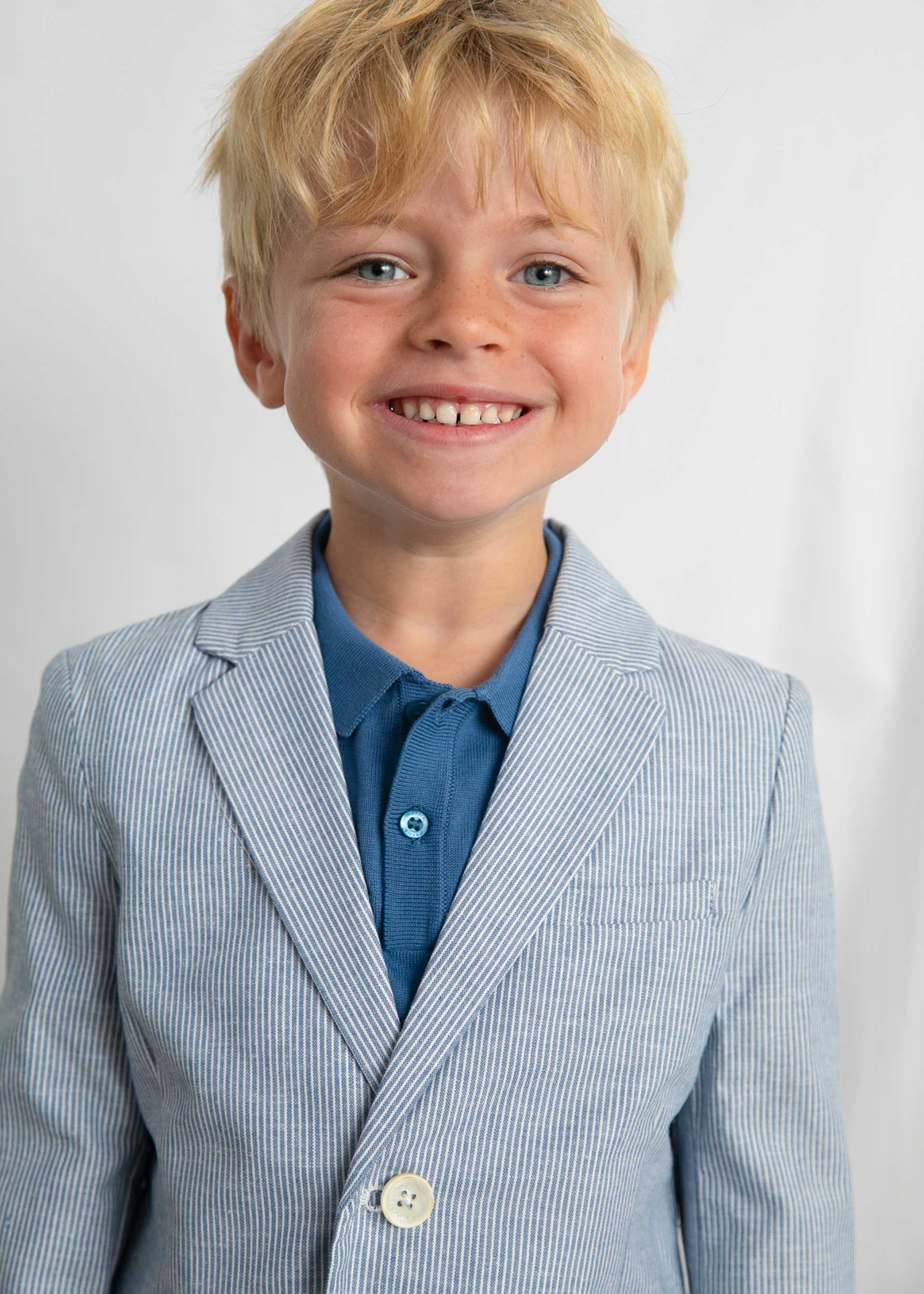 Blazer linho menino