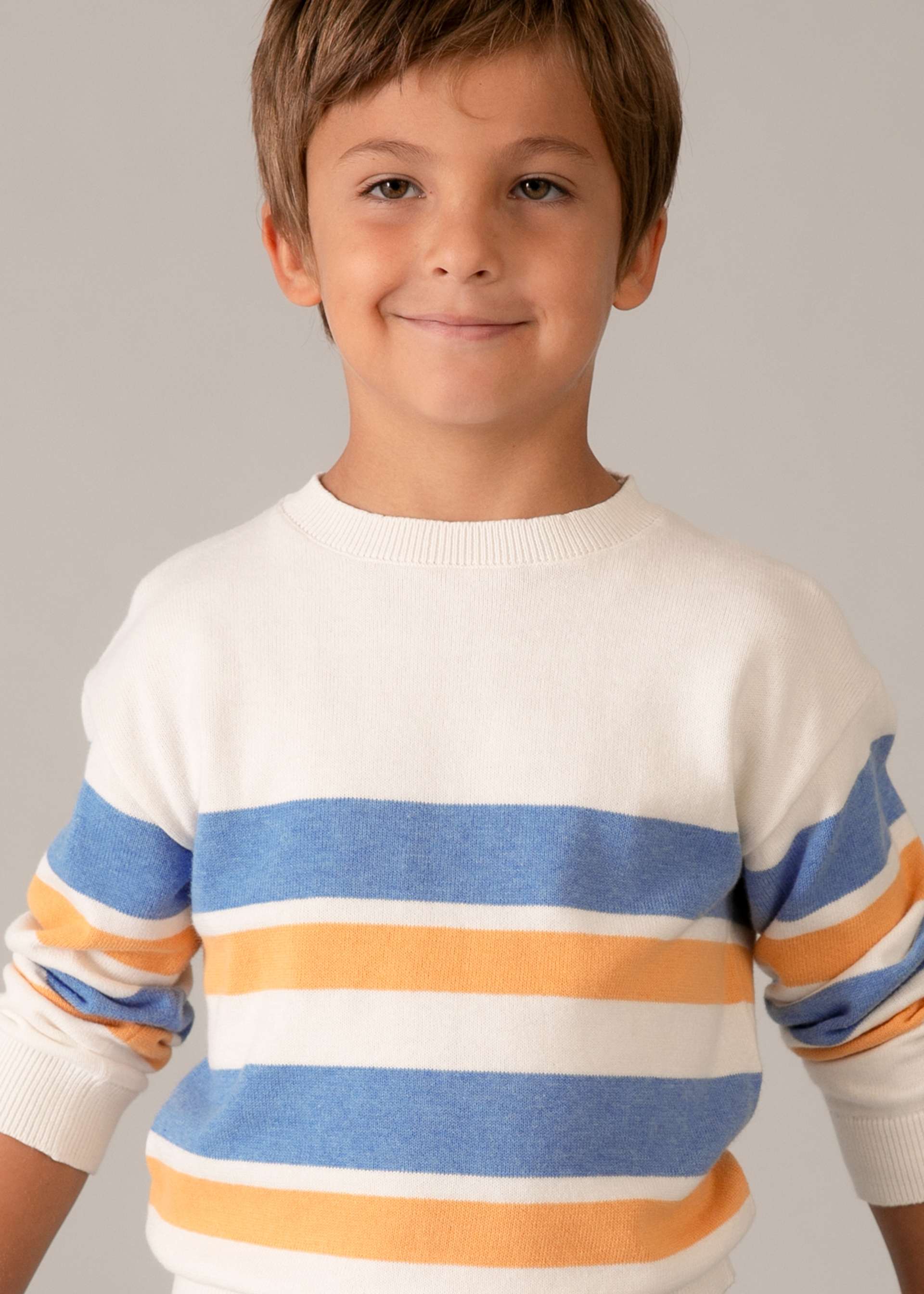 Striped jumper for boys