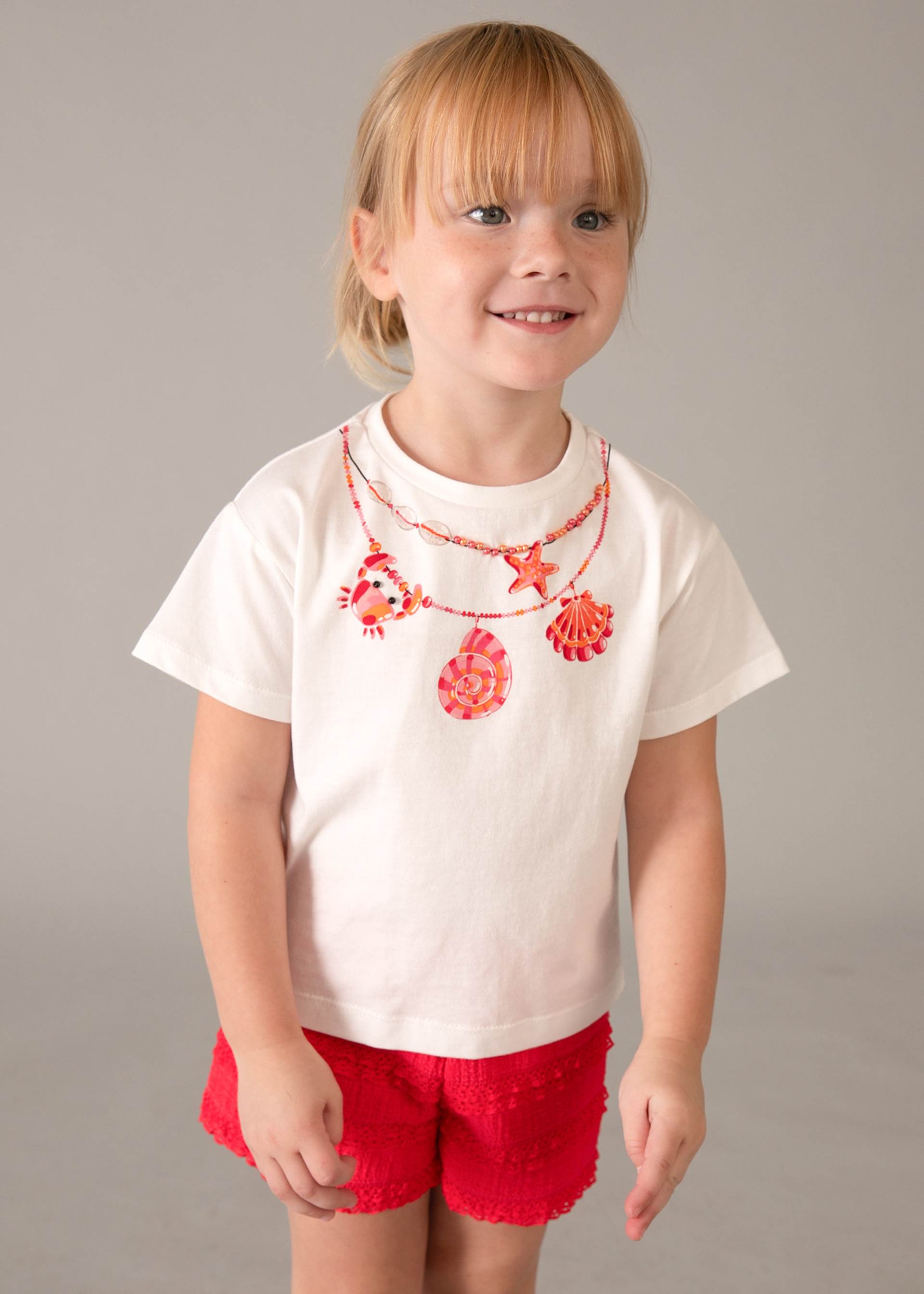 Set short cu volanase fetita