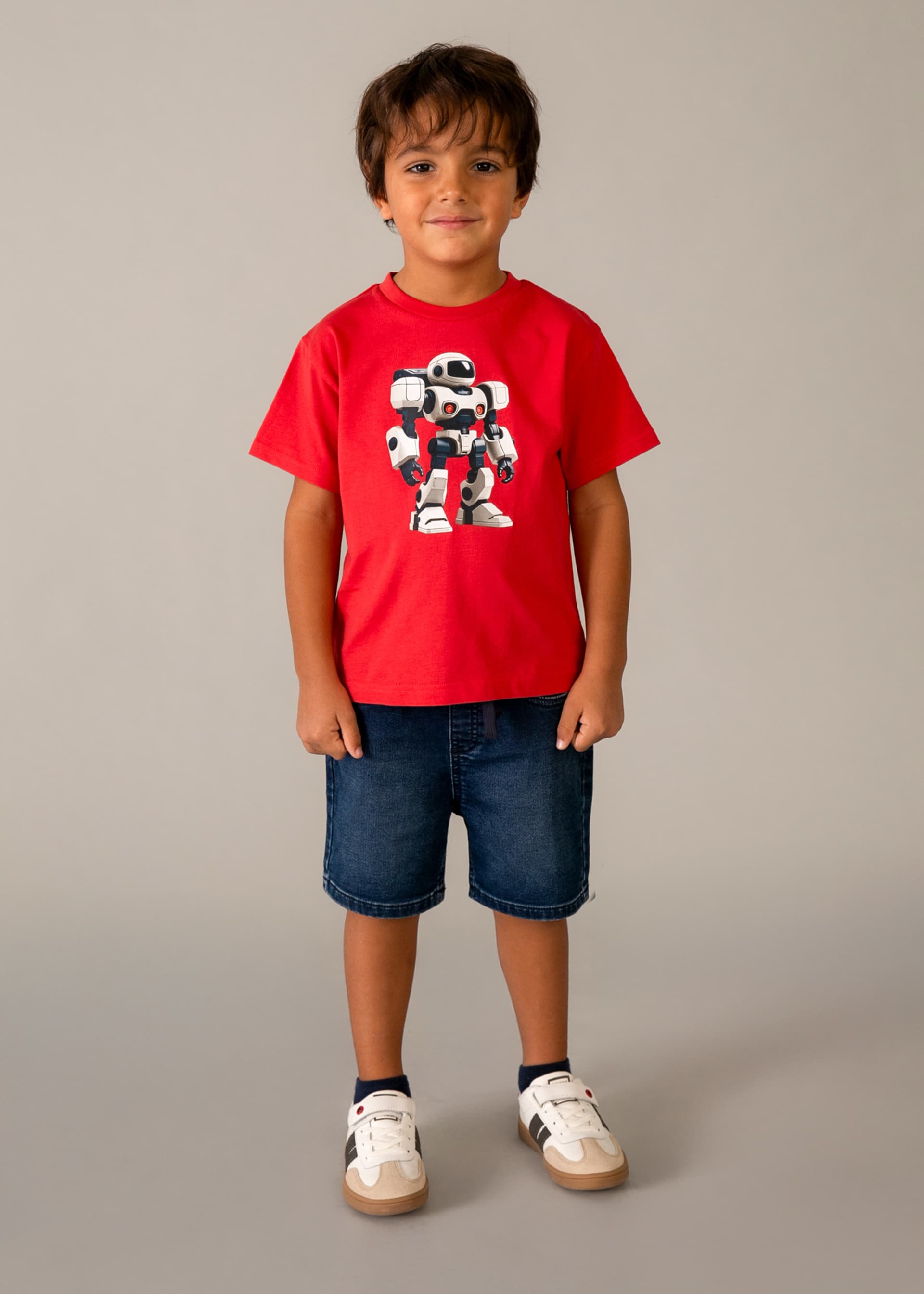 Bermuda jogger jeans bambino