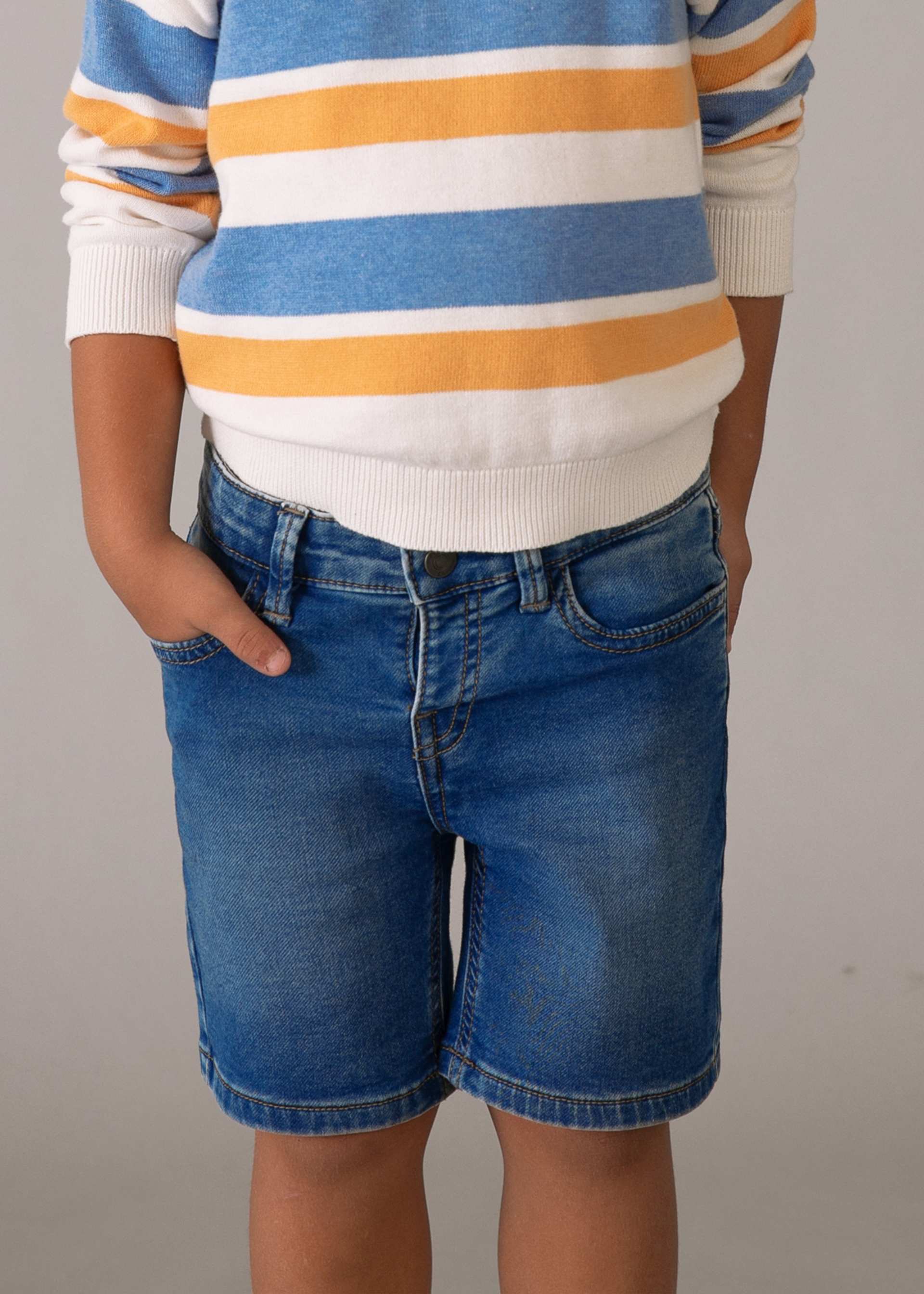 Jeans-Bermudas Jungen