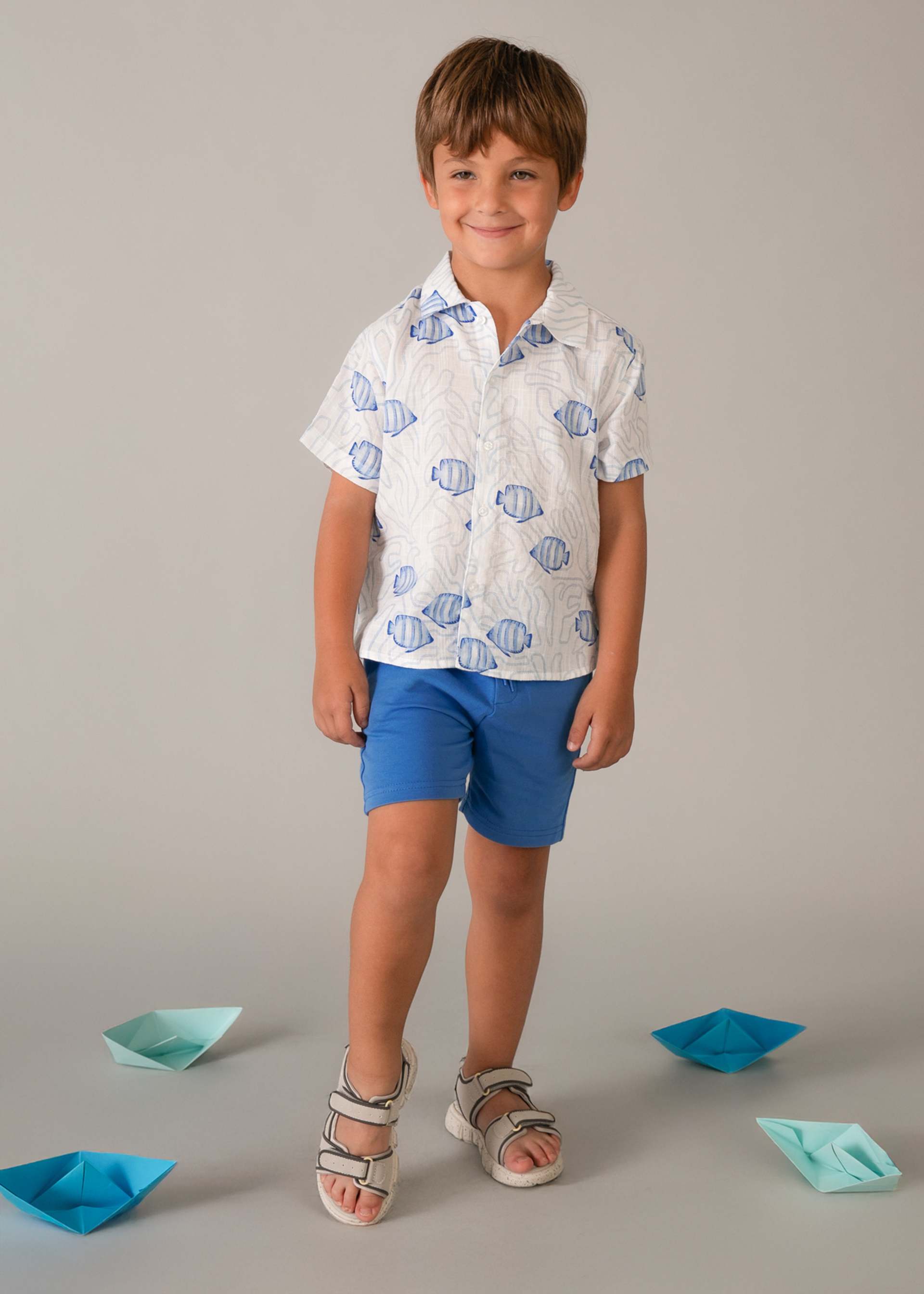 Camicia stampata bambino