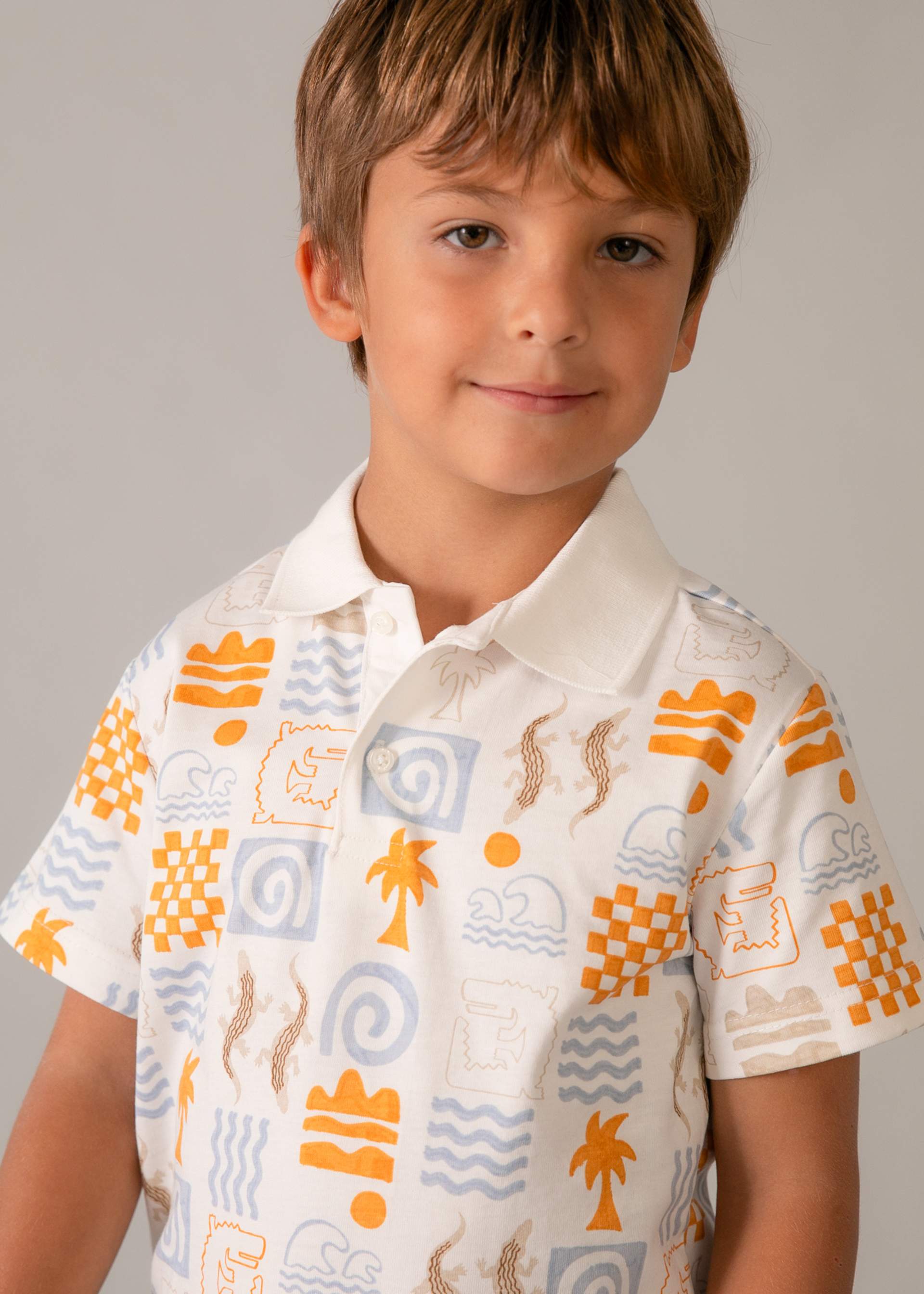Baby Printed Polo Shirt