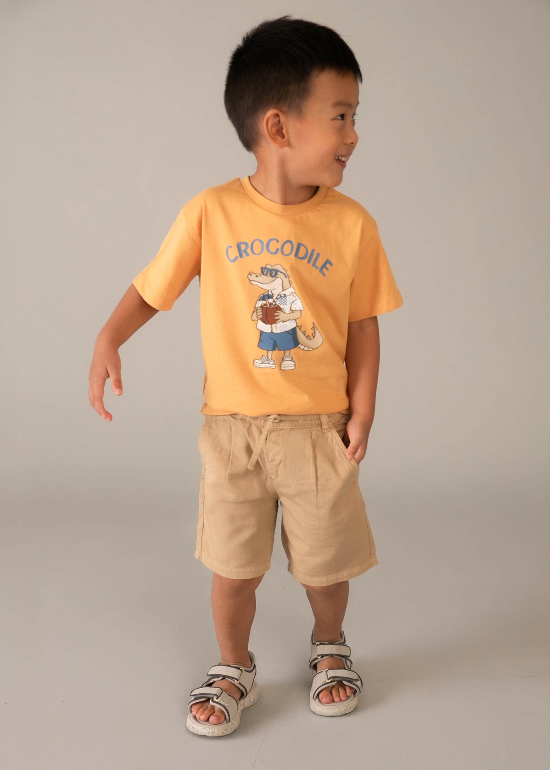 Camiseta cocodrilo niño