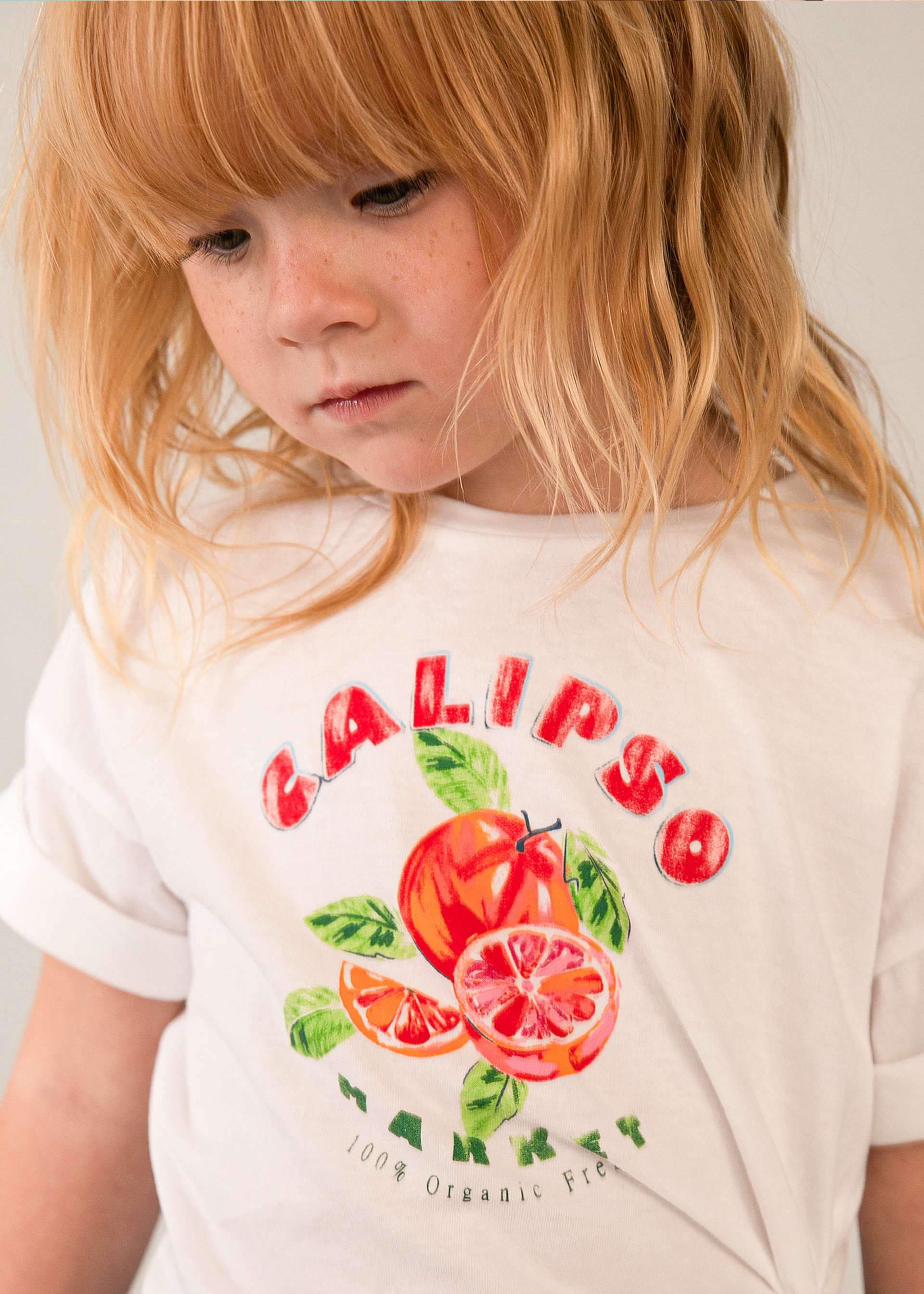 Playera oversize niña
