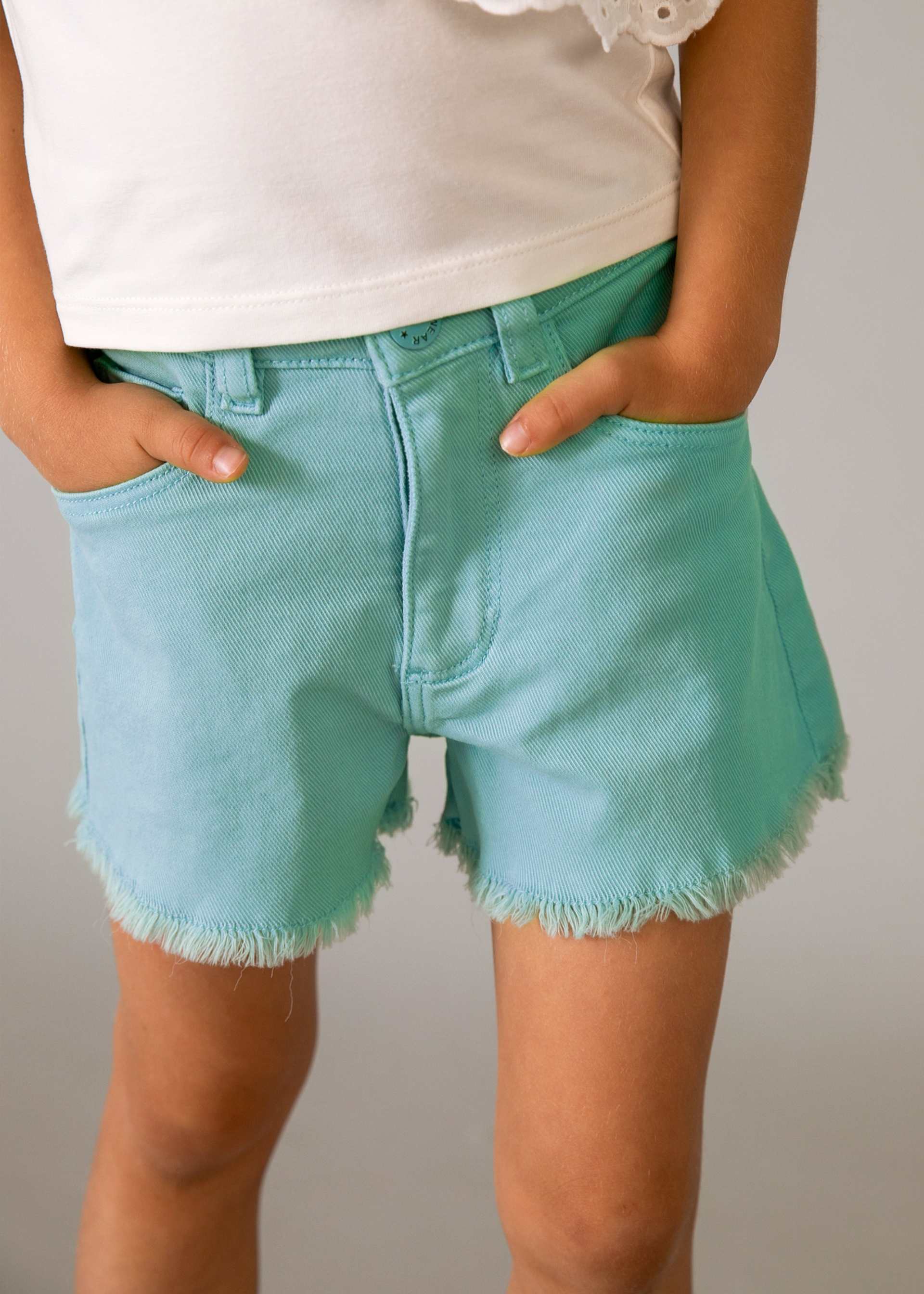 Short en sergé basique