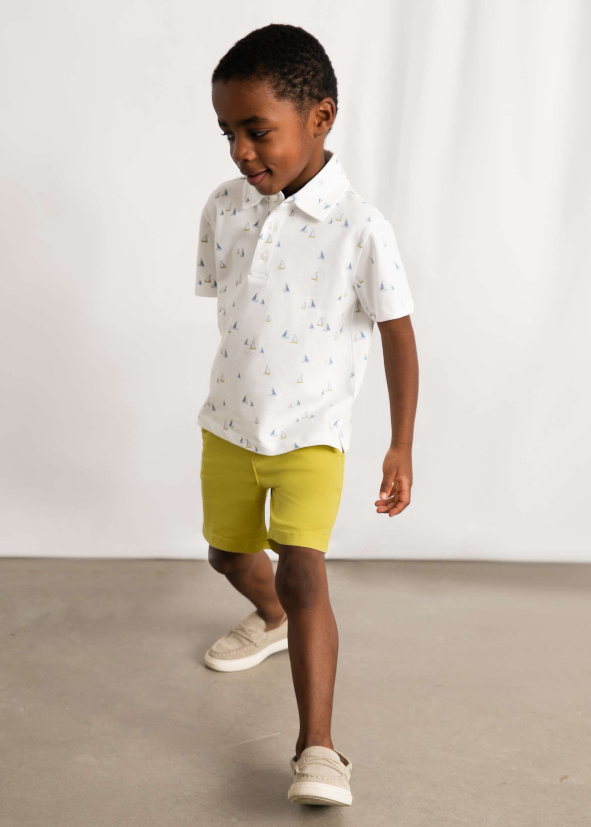 Bermude chino sarga basic baiat