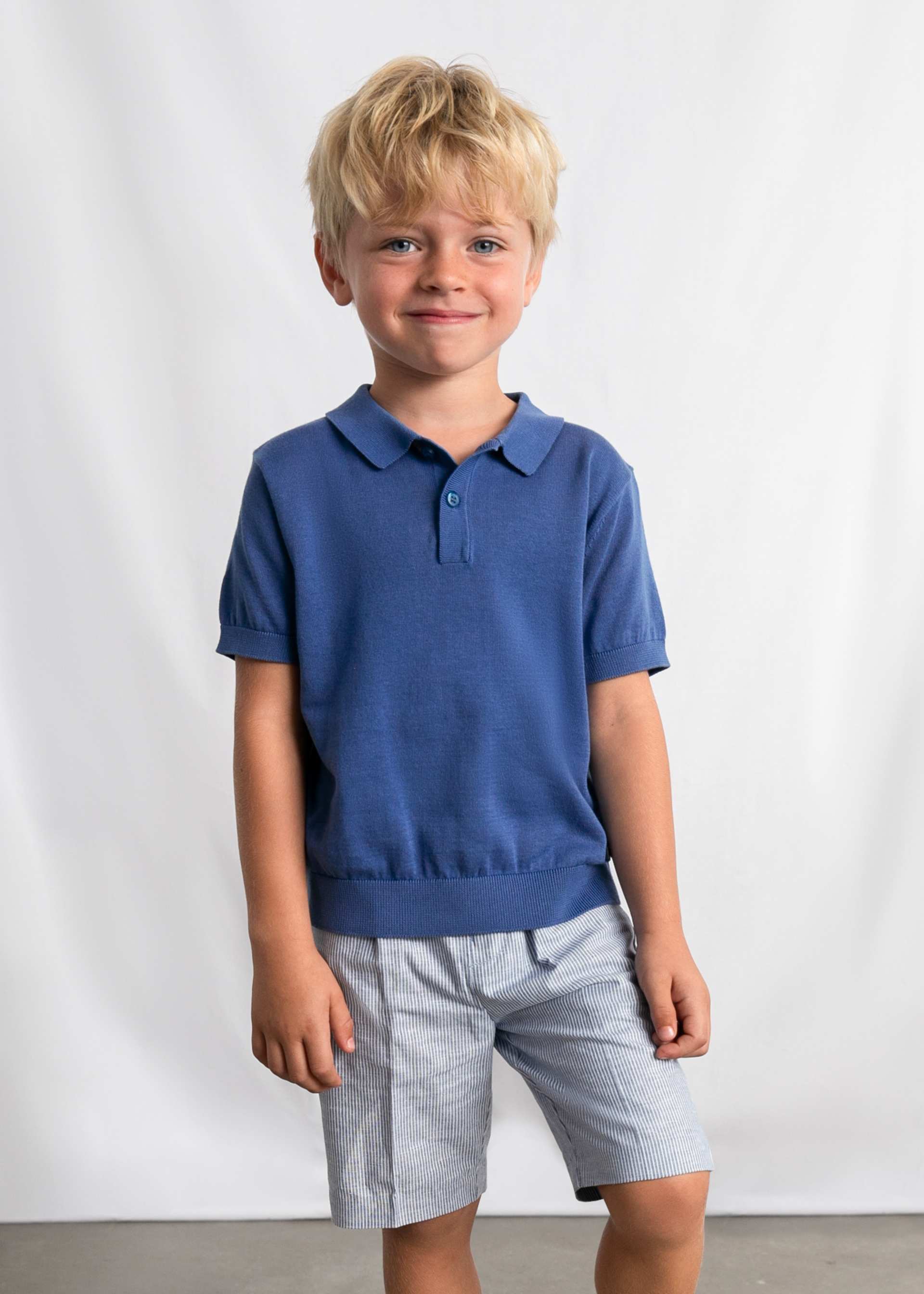 Linen Bermuda shorts for boys