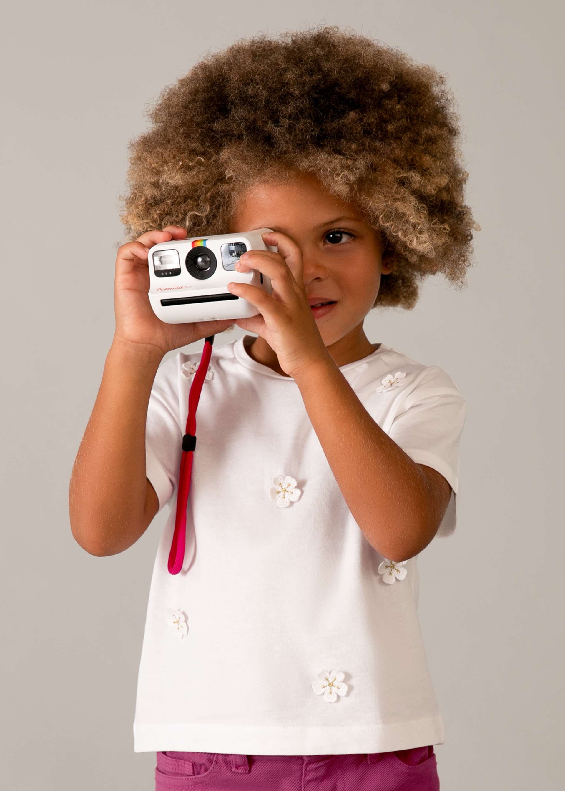 T-shirt aplique menina