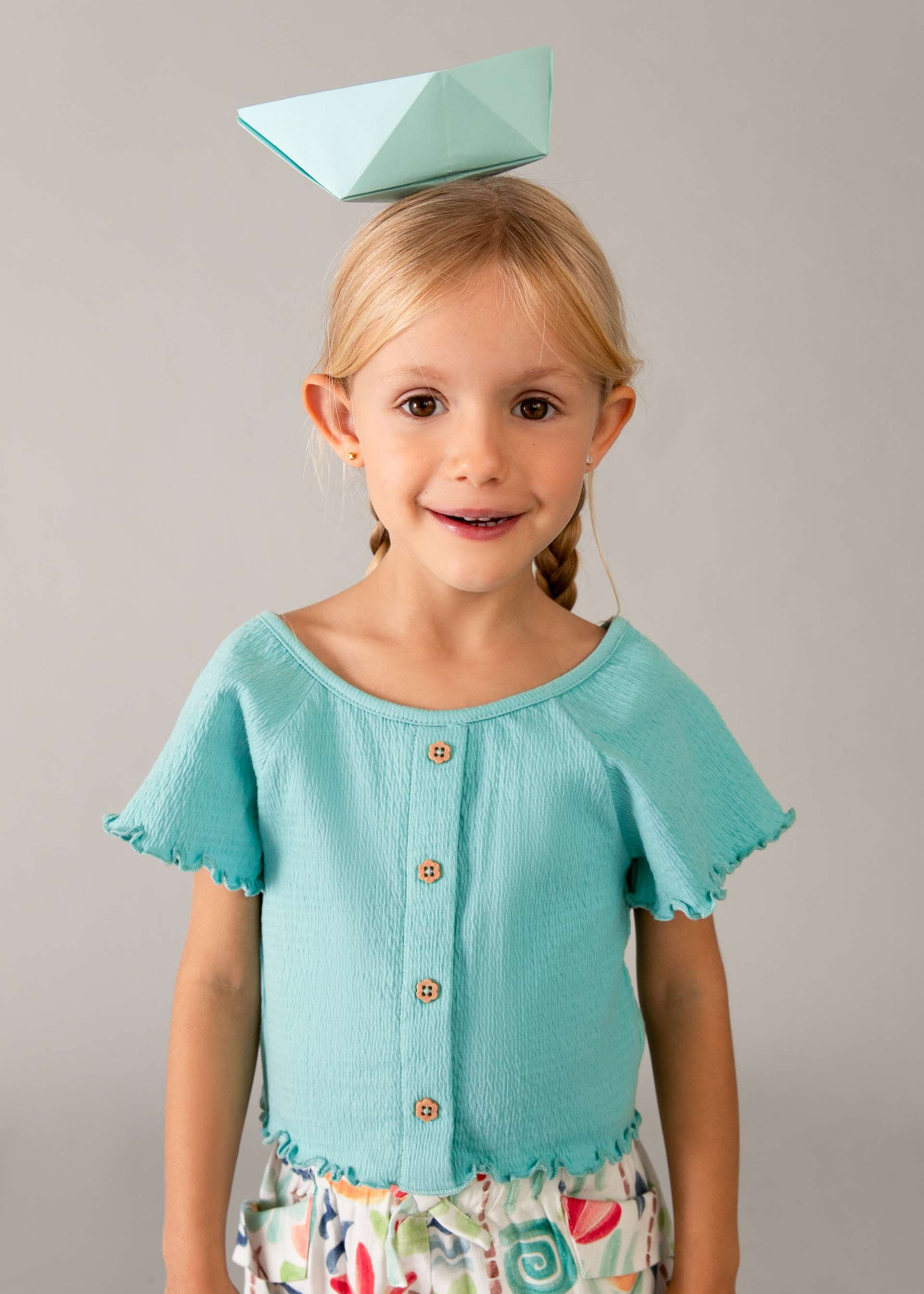 Girl Ruffled T-shirt