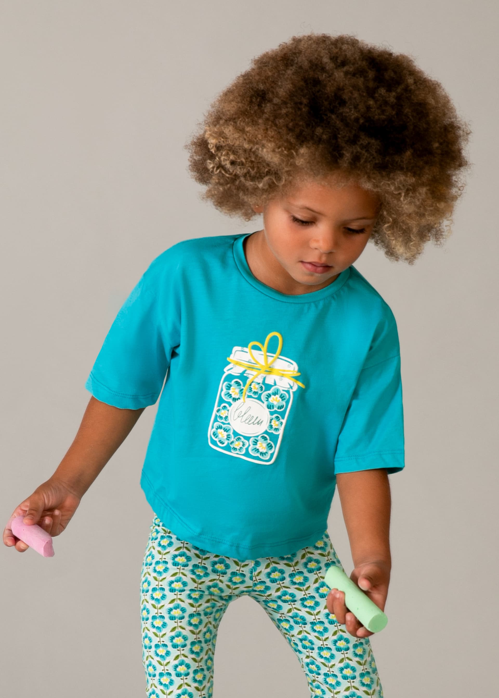 Girl Drop Shoulder T-shirt