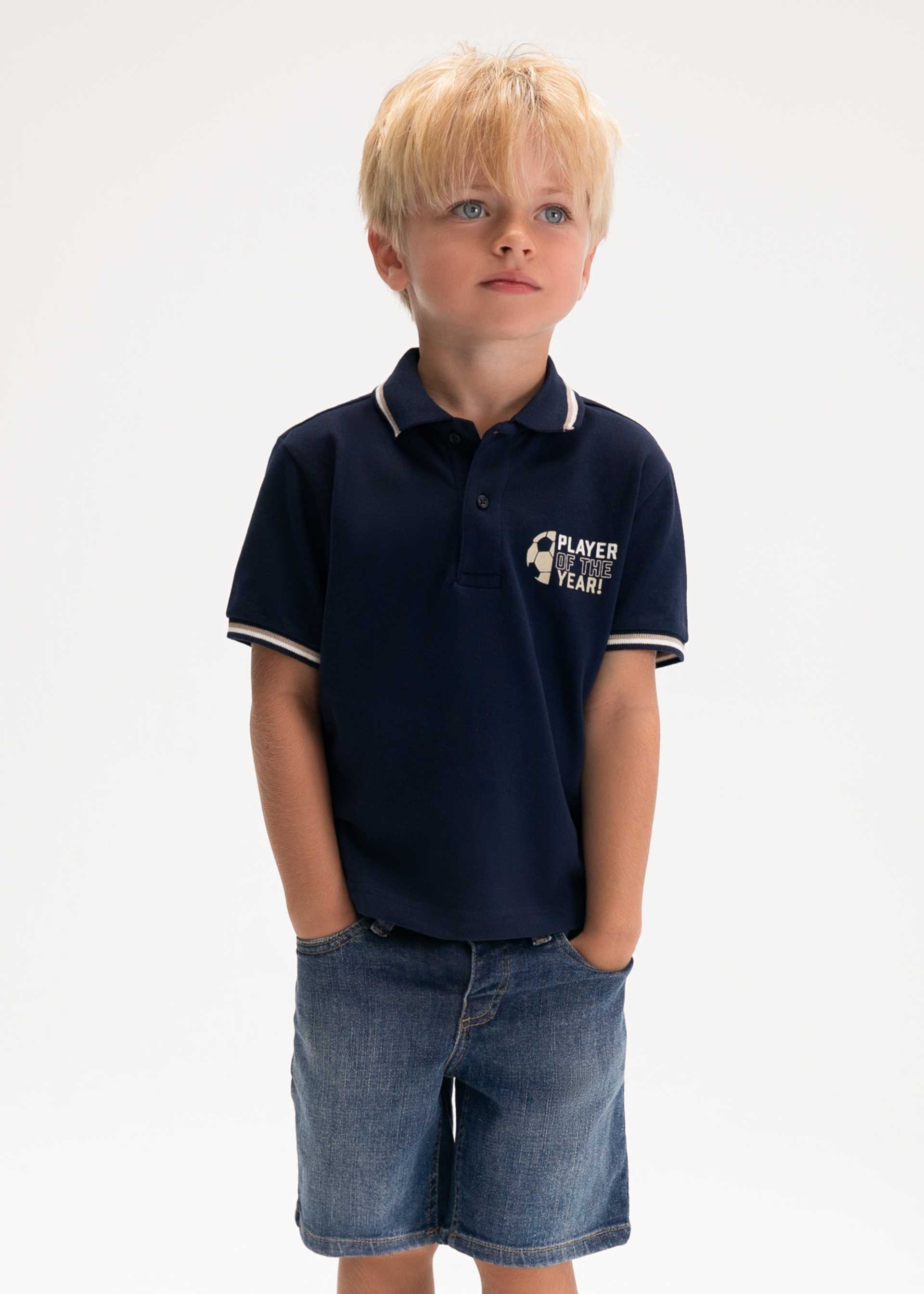 Jeans-Bermudas basic Jungen