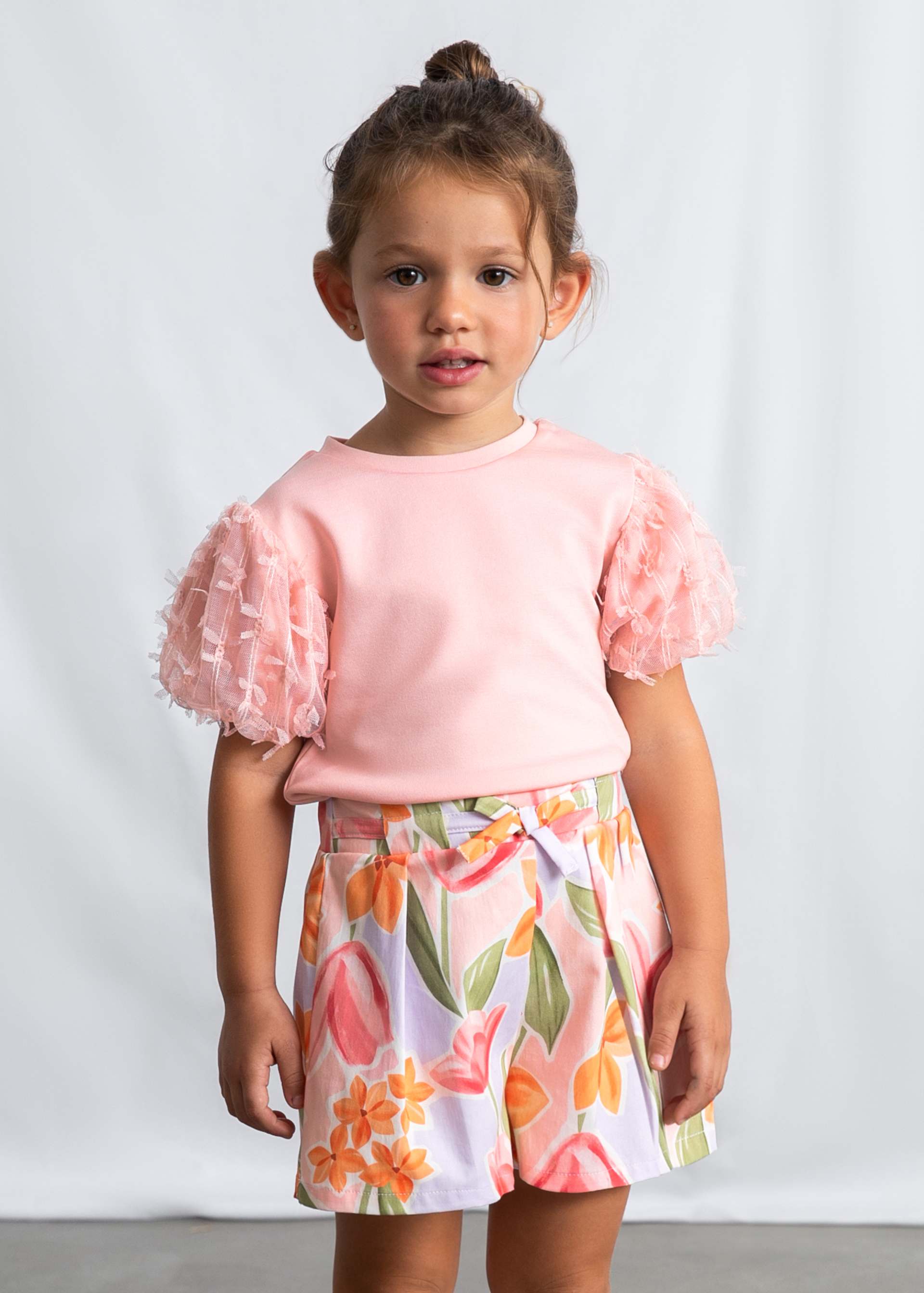 Saia calça pregas cerimónia menina Saia calça pregas cerimónia menina