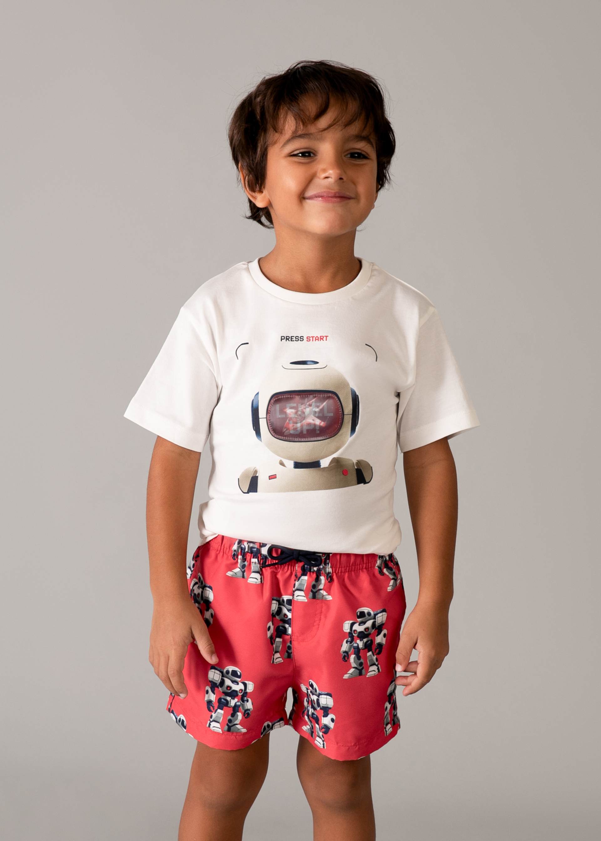 Fato banho estampado menino