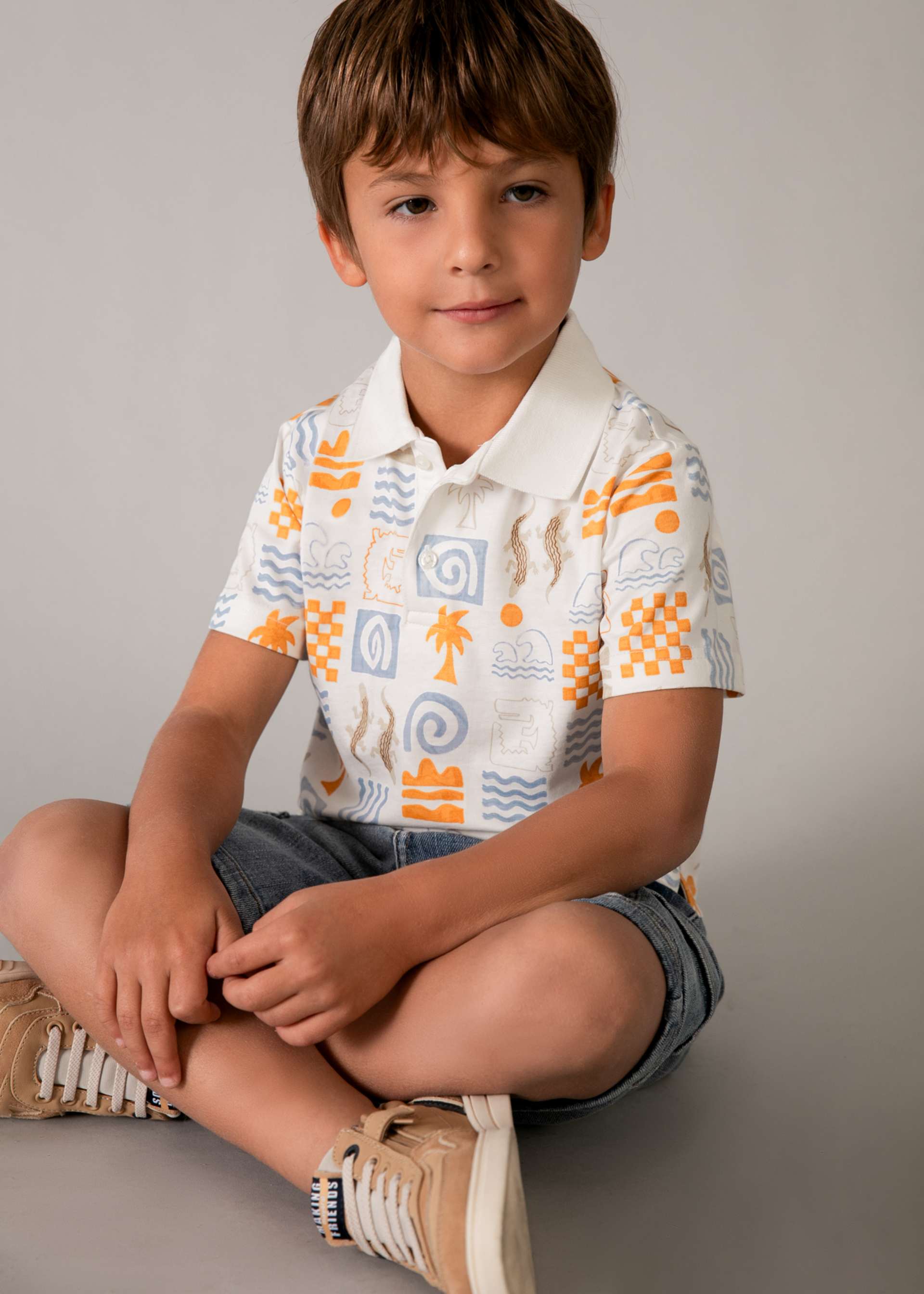Baby Printed Polo Shirt