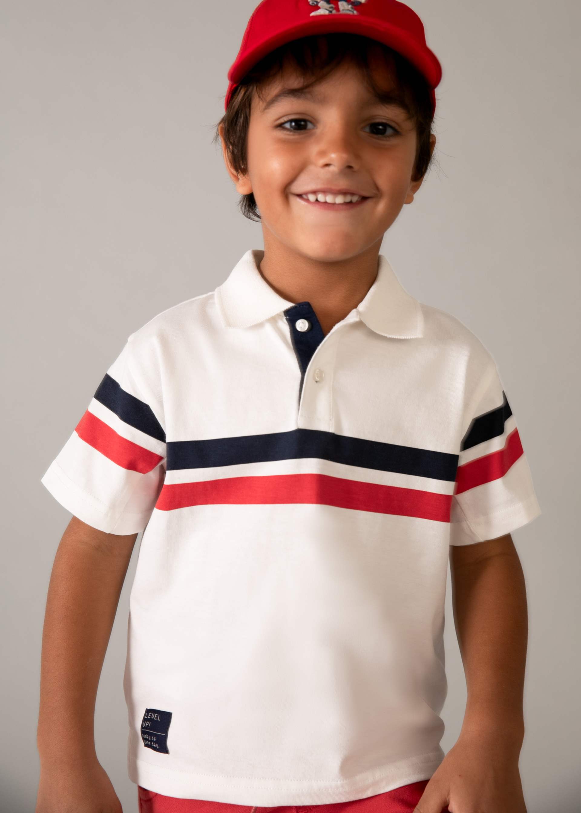 Baby Color Stripes Polo Shirt