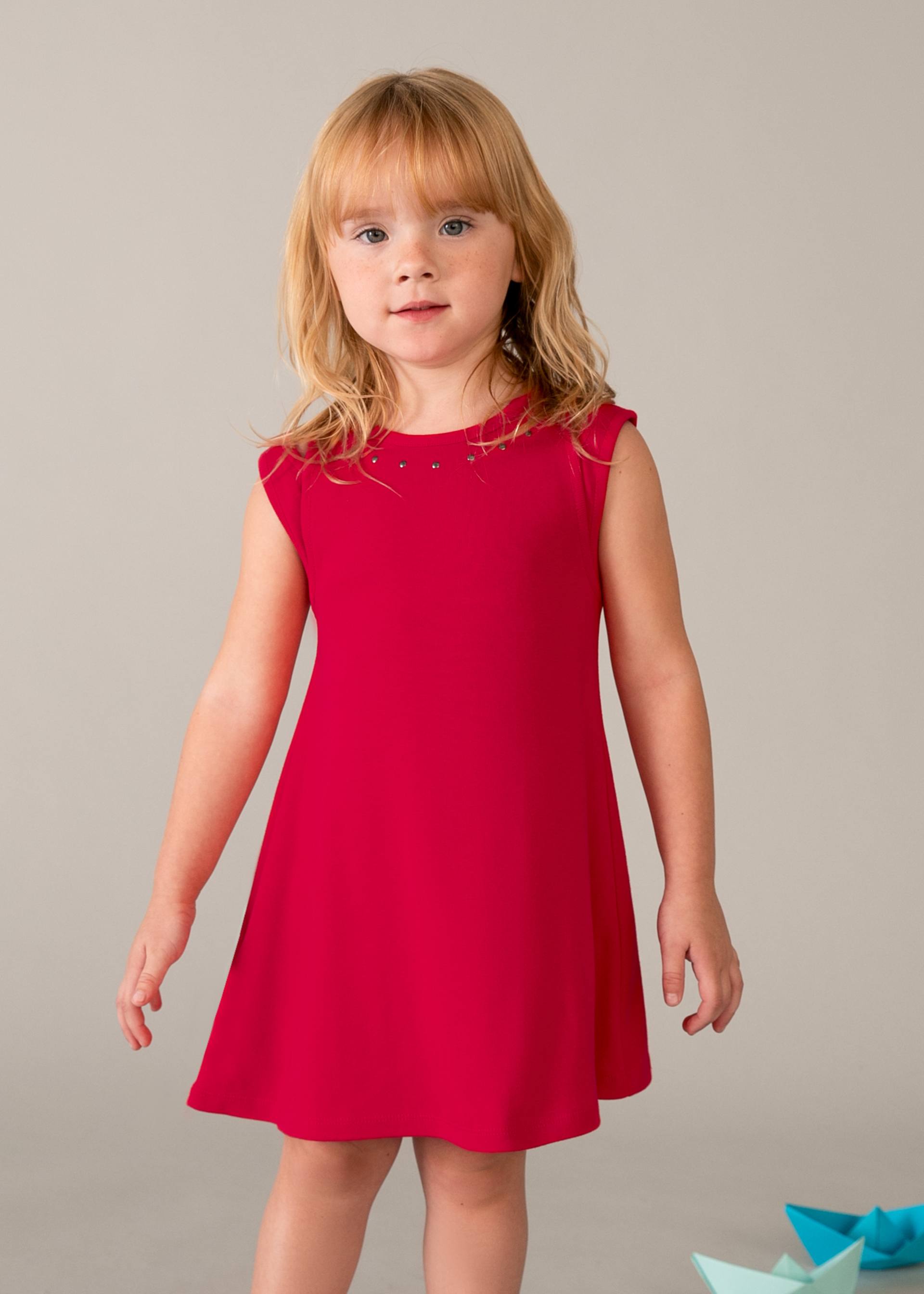 Vestido aberturas menina