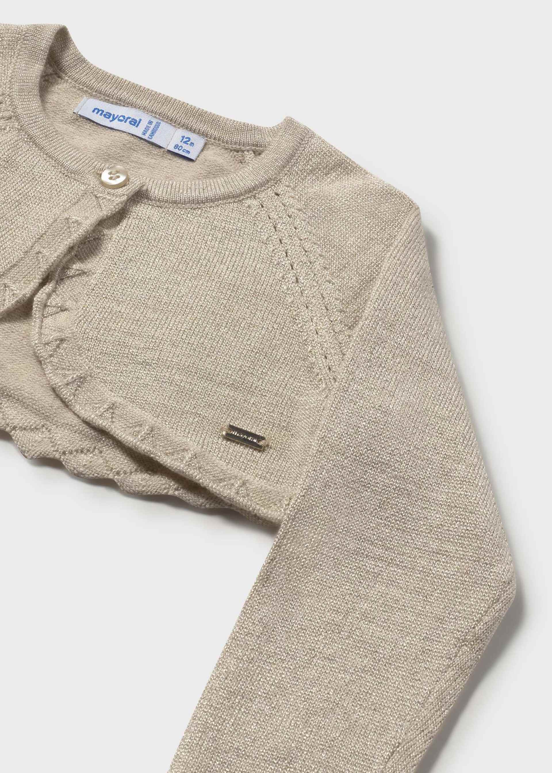 Baby Knit Crop Cardigan