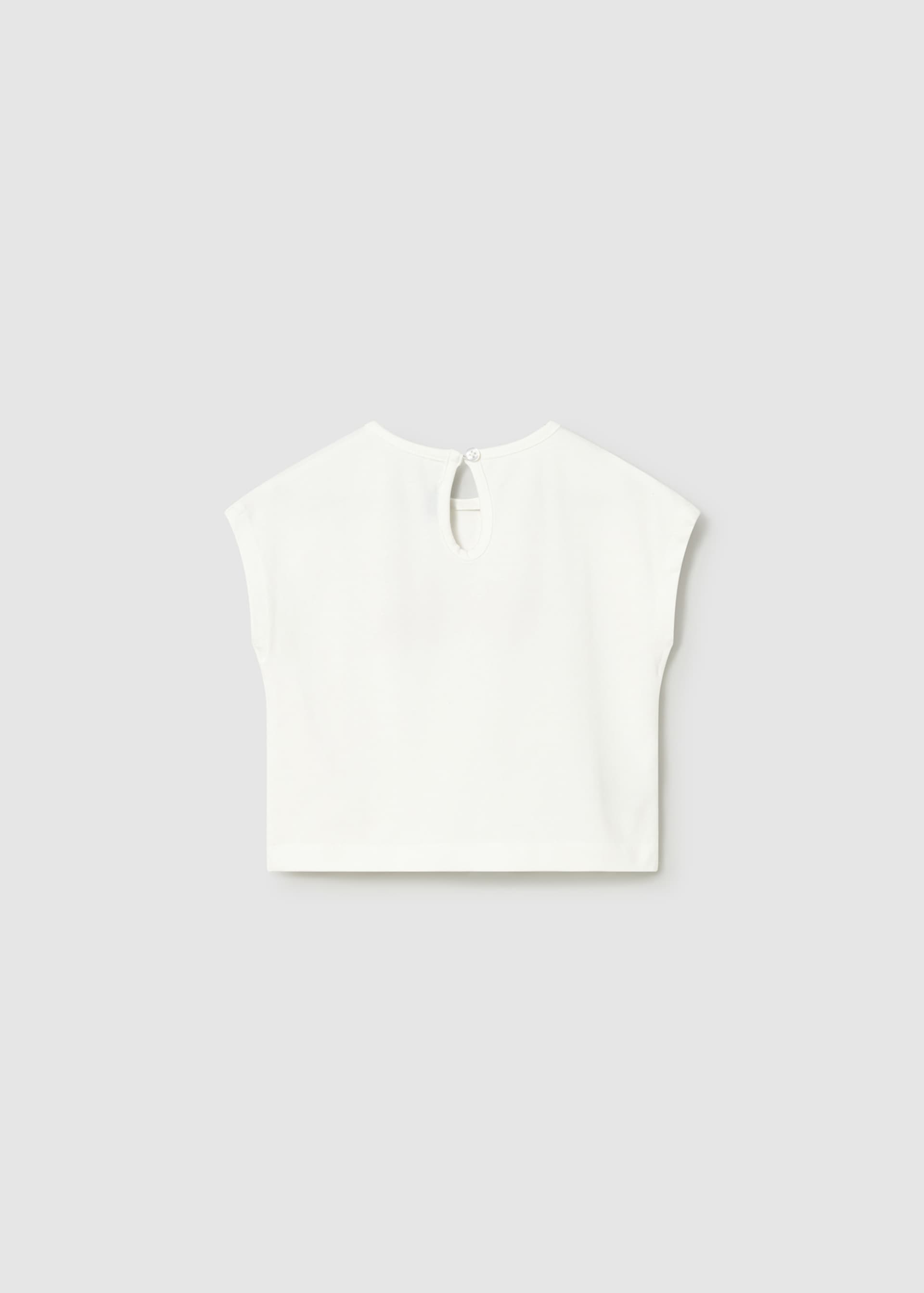 T-Shirt Häkel-Details Baby